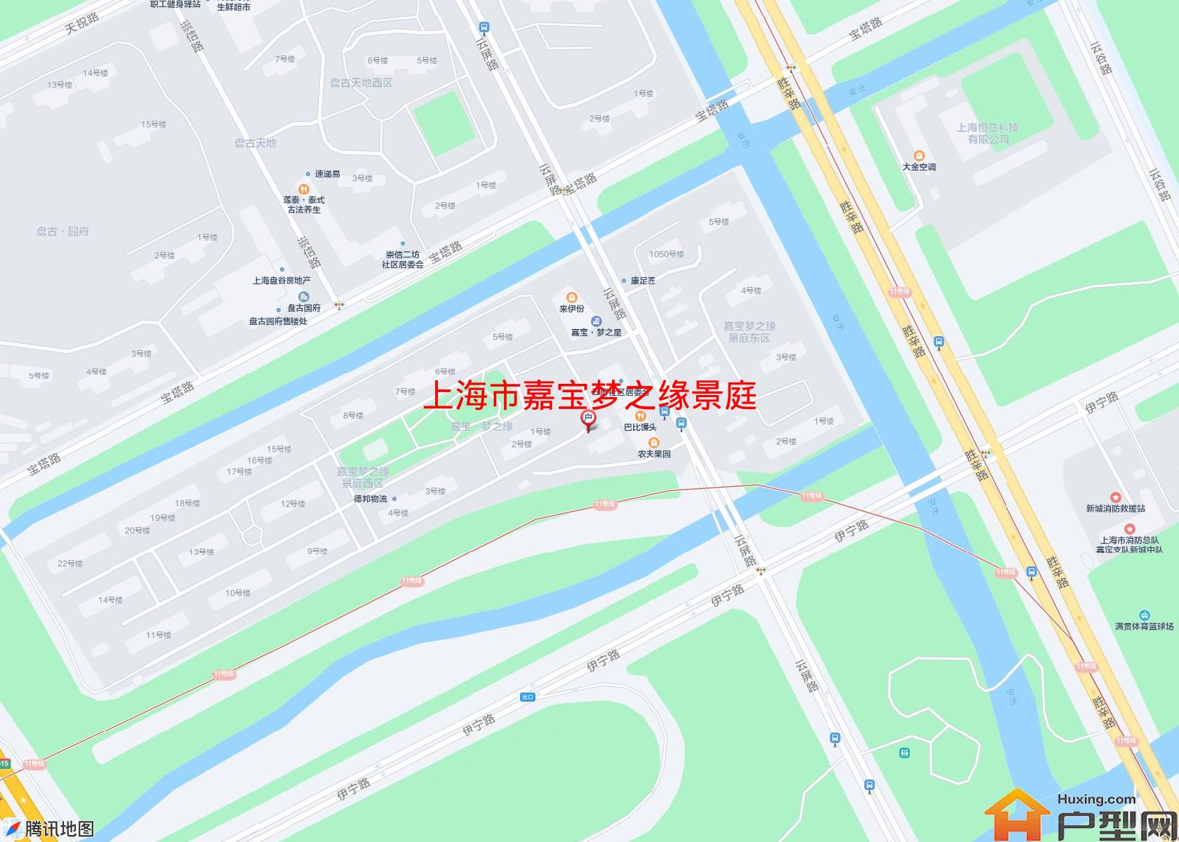 嘉宝梦之缘景庭小区 - 户型网