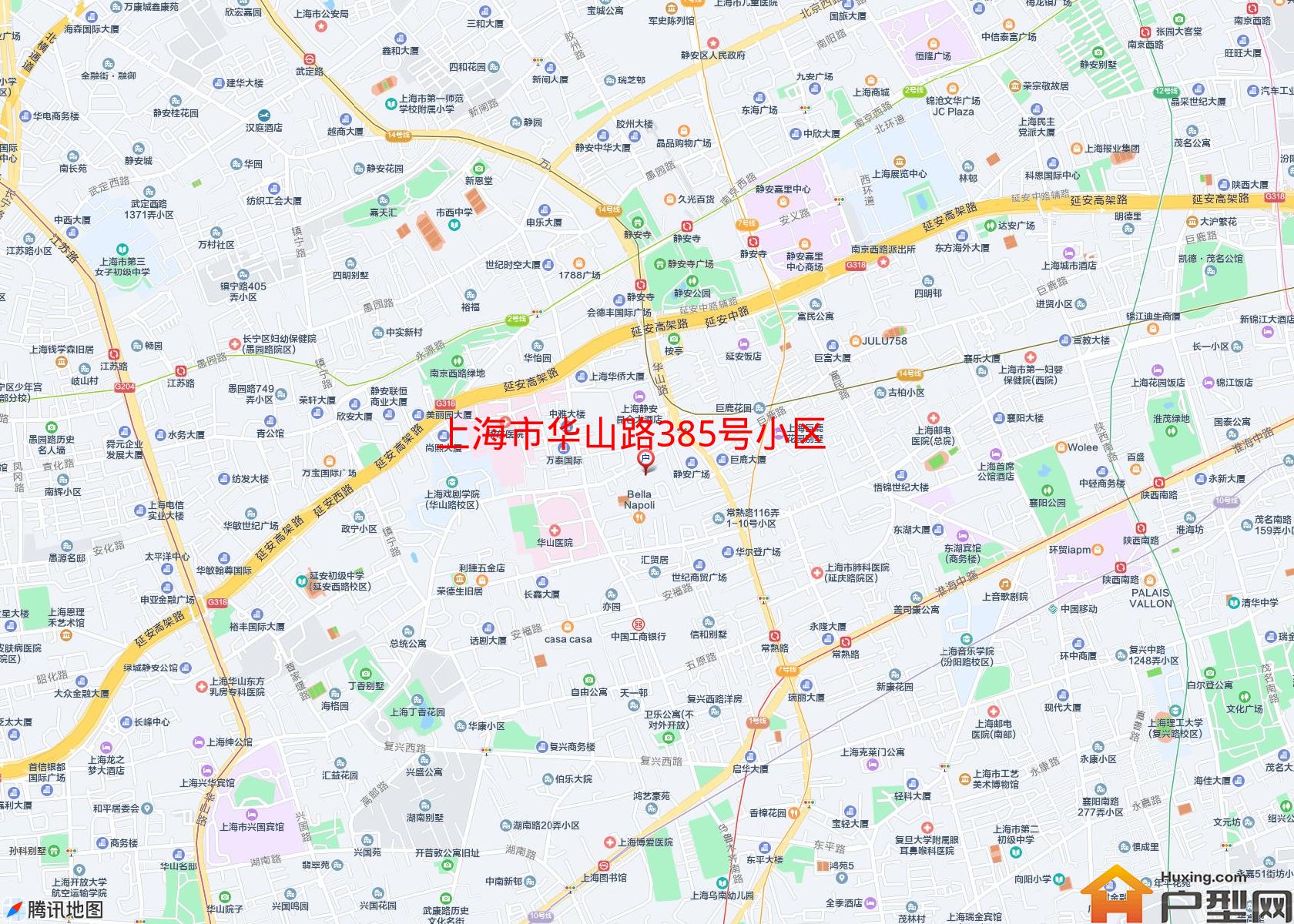 华山路385号小区小区 - 户型网