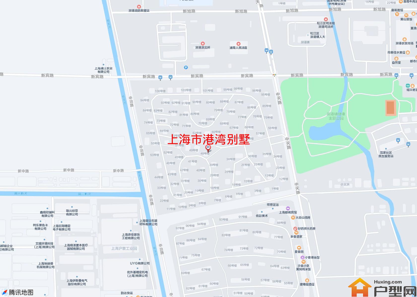 港湾别墅小区 - 户型网
