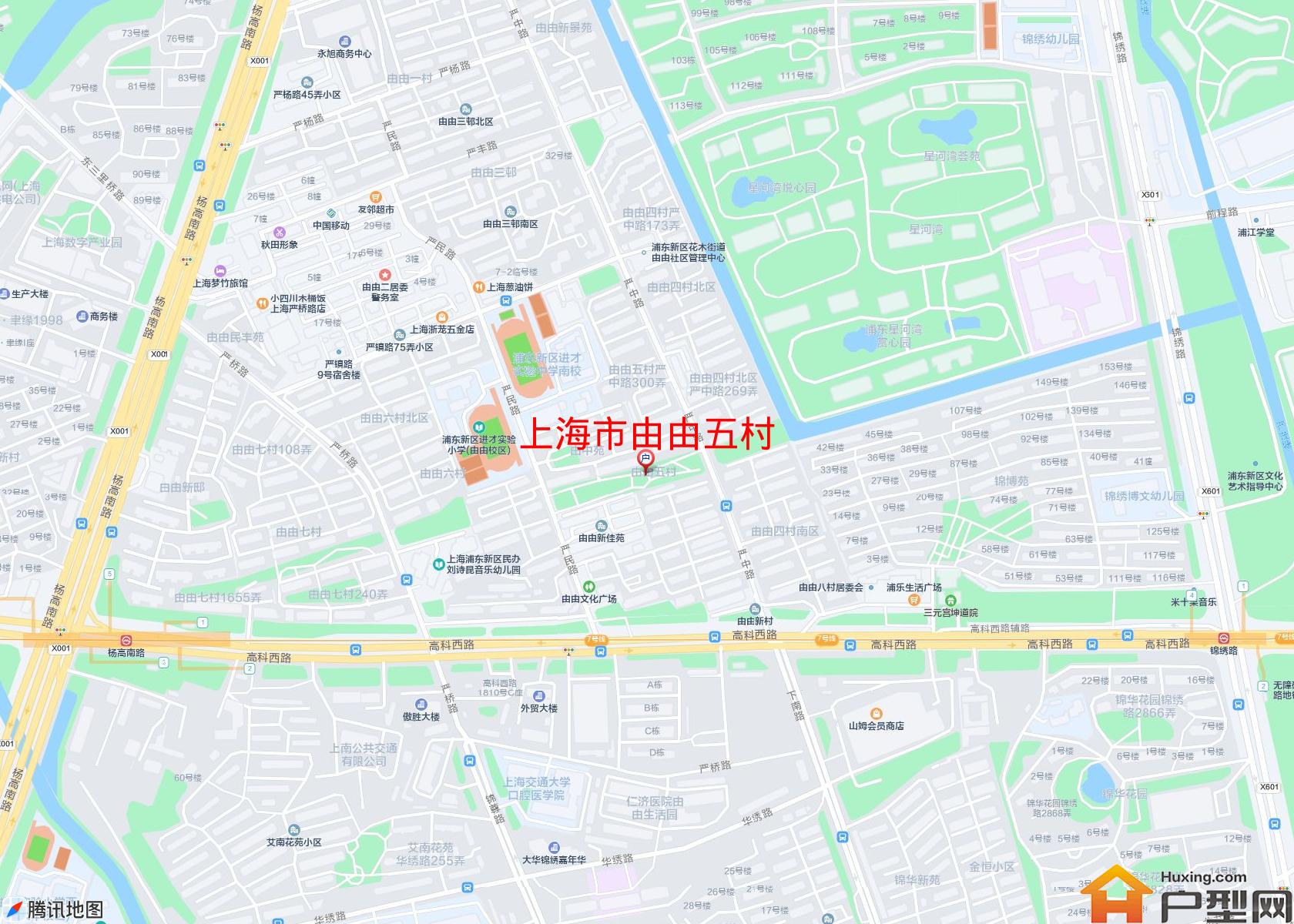 由由五村小区 - 户型网