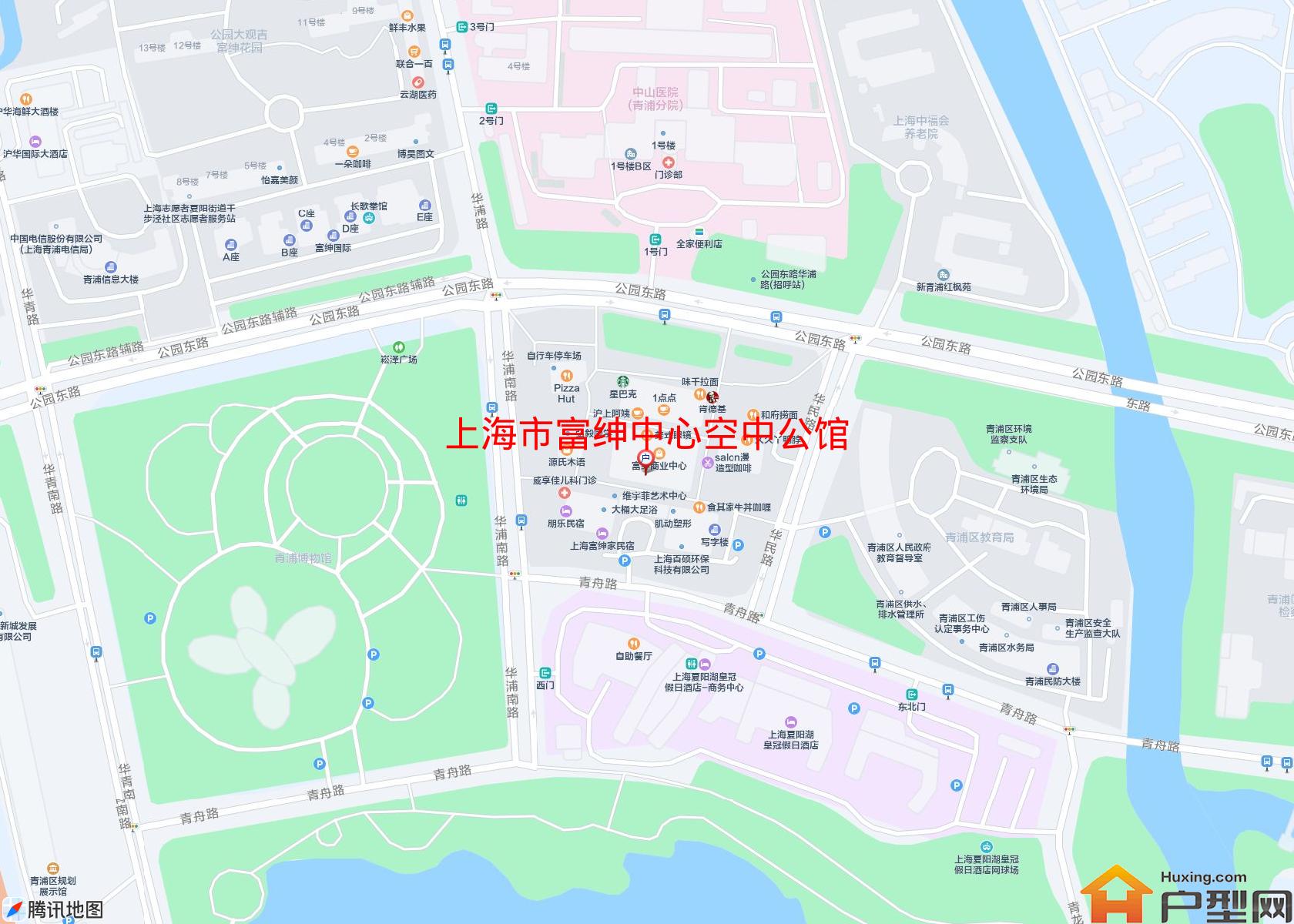 富绅中心空中公馆小区 - 户型网