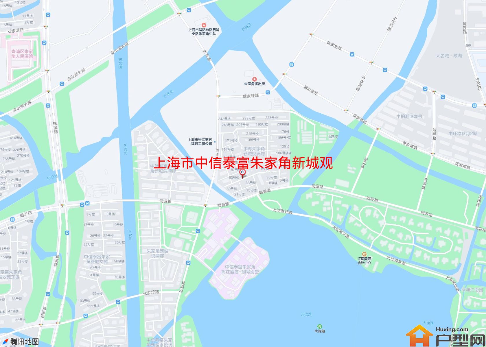 中信泰富朱家角新城观澜府(别墅)小区 - 户型网