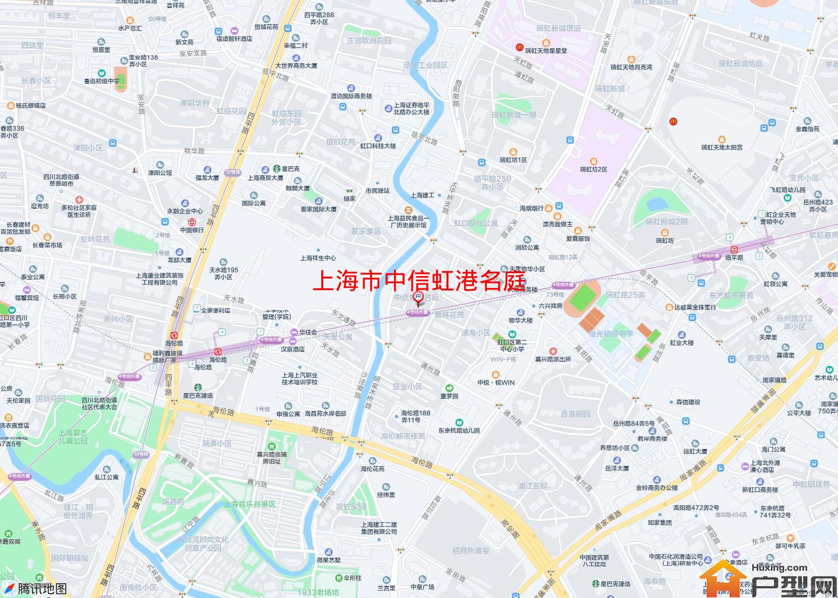 中信虹港名庭小区 - 户型网