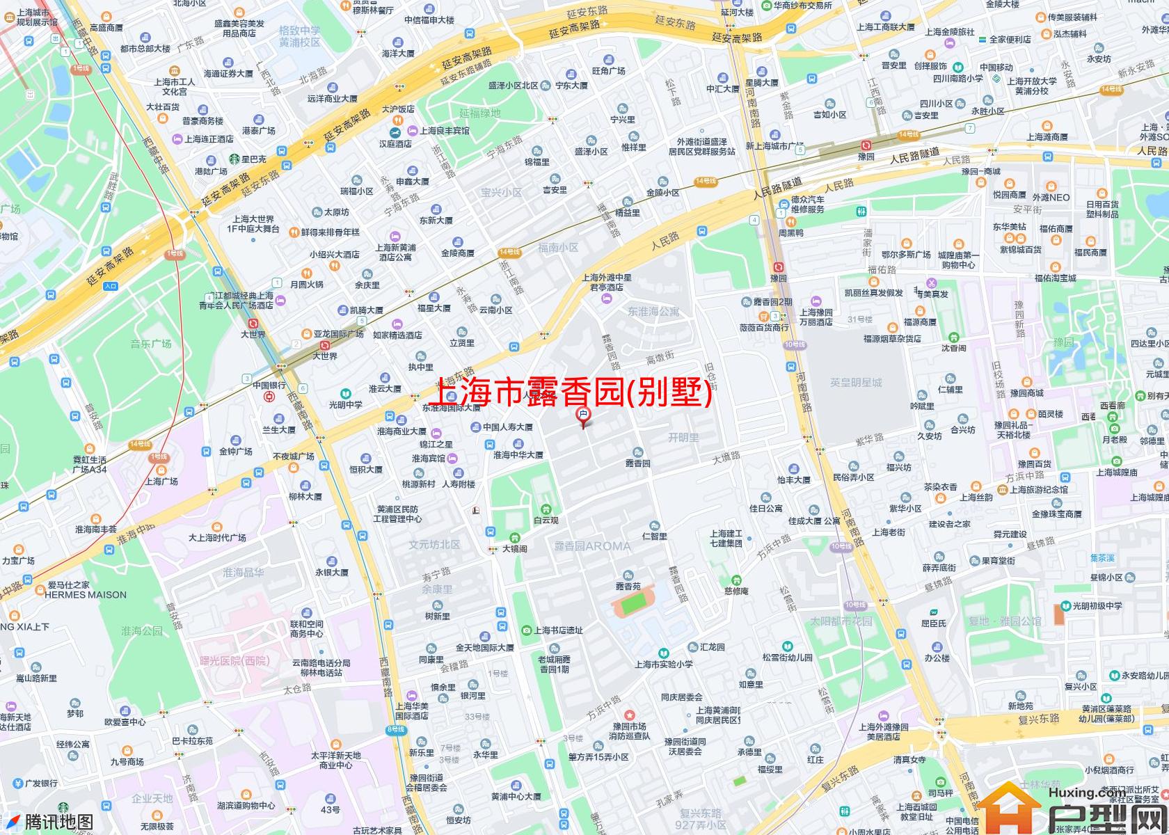 露香园(别墅)小区 - 户型网