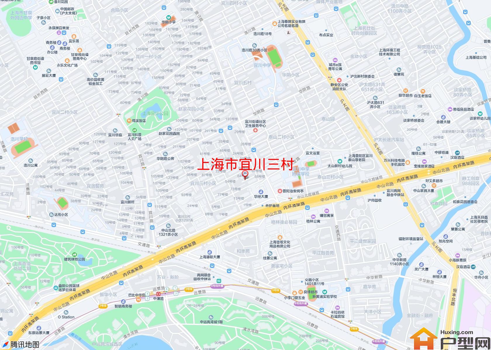 宜川三村小区 - 户型网