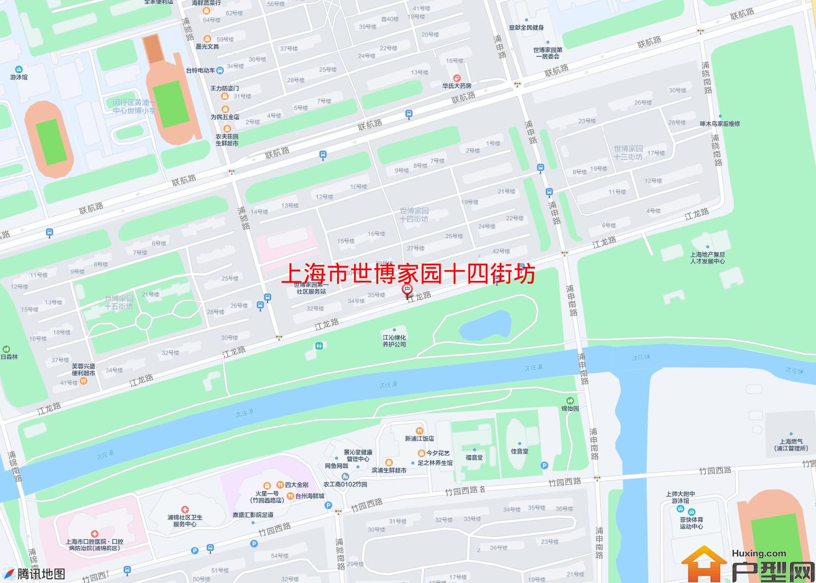 世博家园十四街坊小区 - 户型网