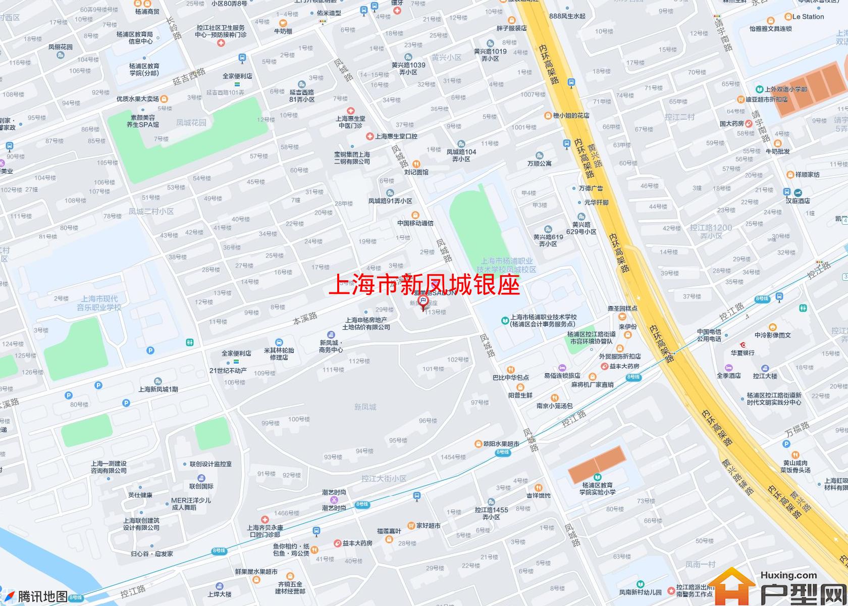 新凤城银座小区 - 户型网