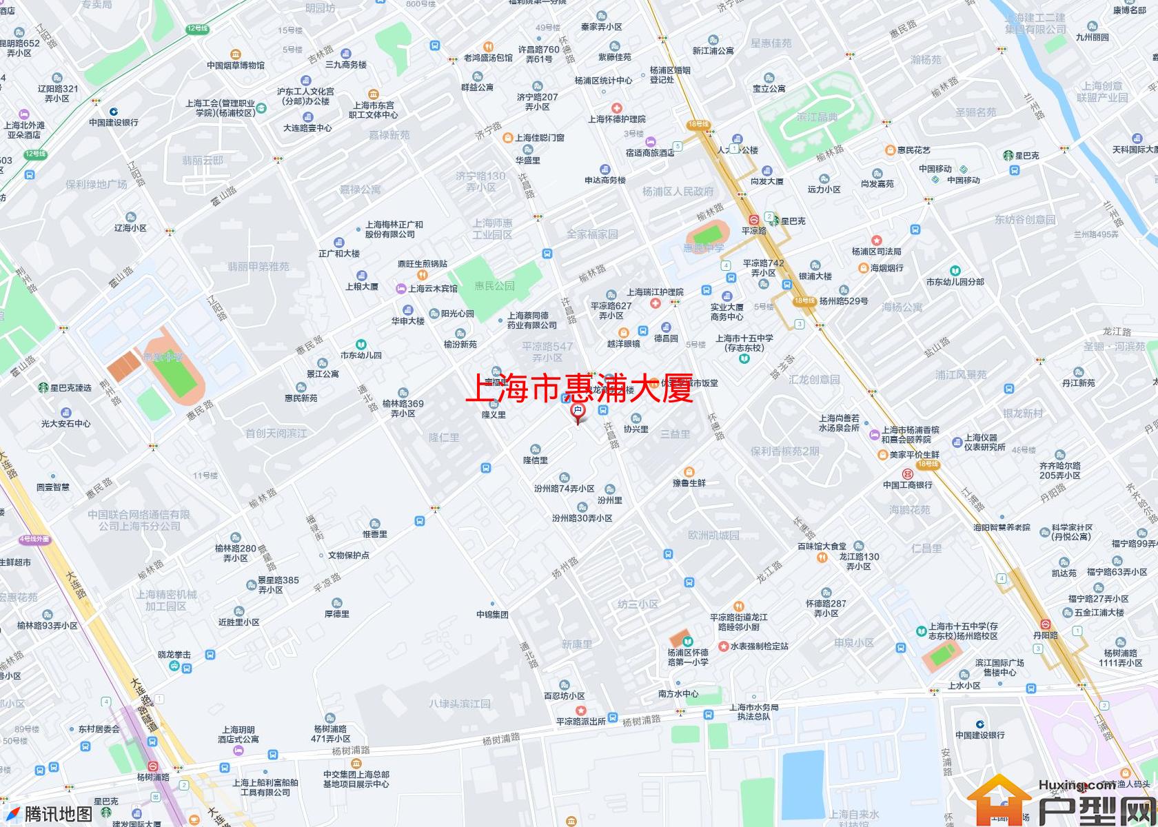 惠浦大厦小区 - 户型网