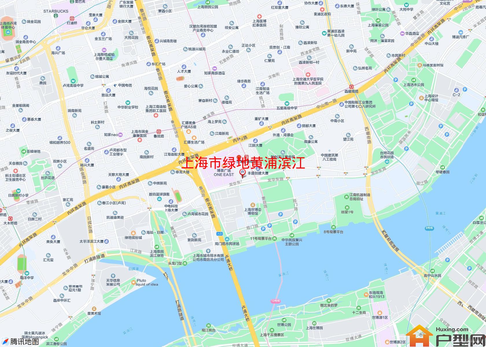 绿地黄浦滨江小区 - 户型网
