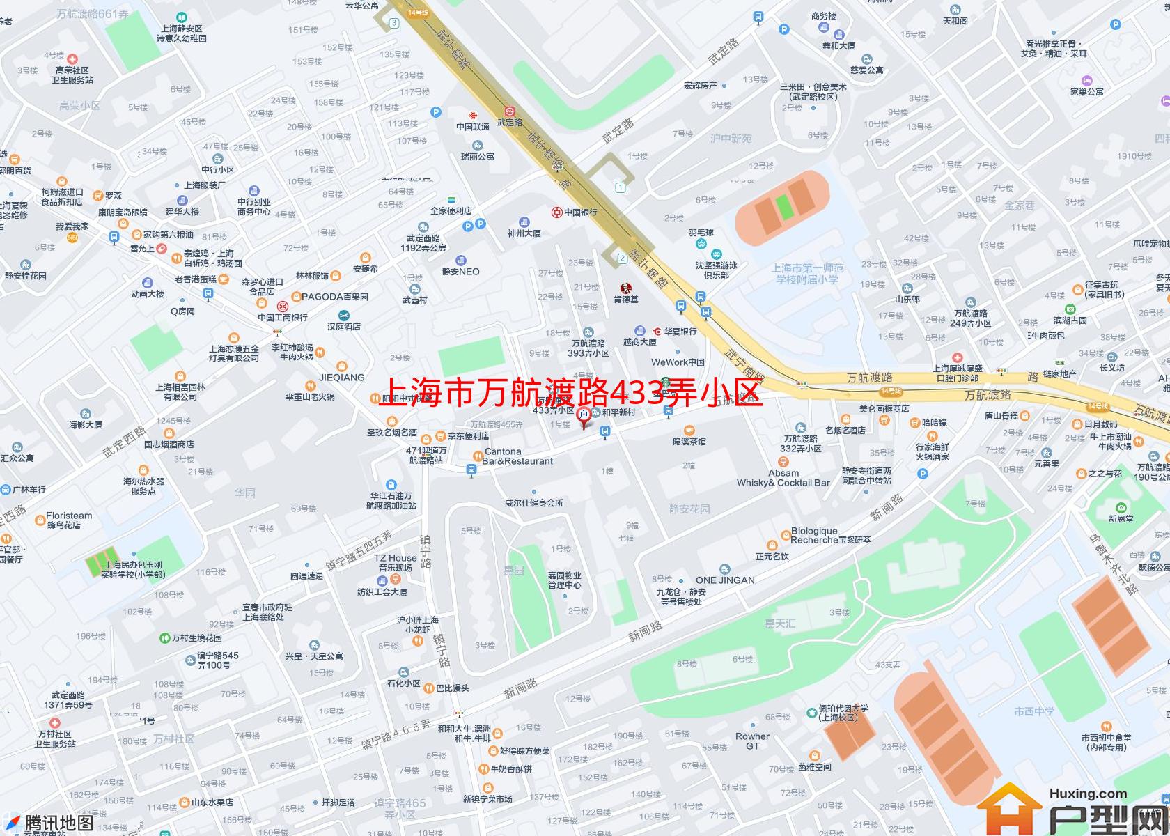 万航渡路433弄小区小区 - 户型网