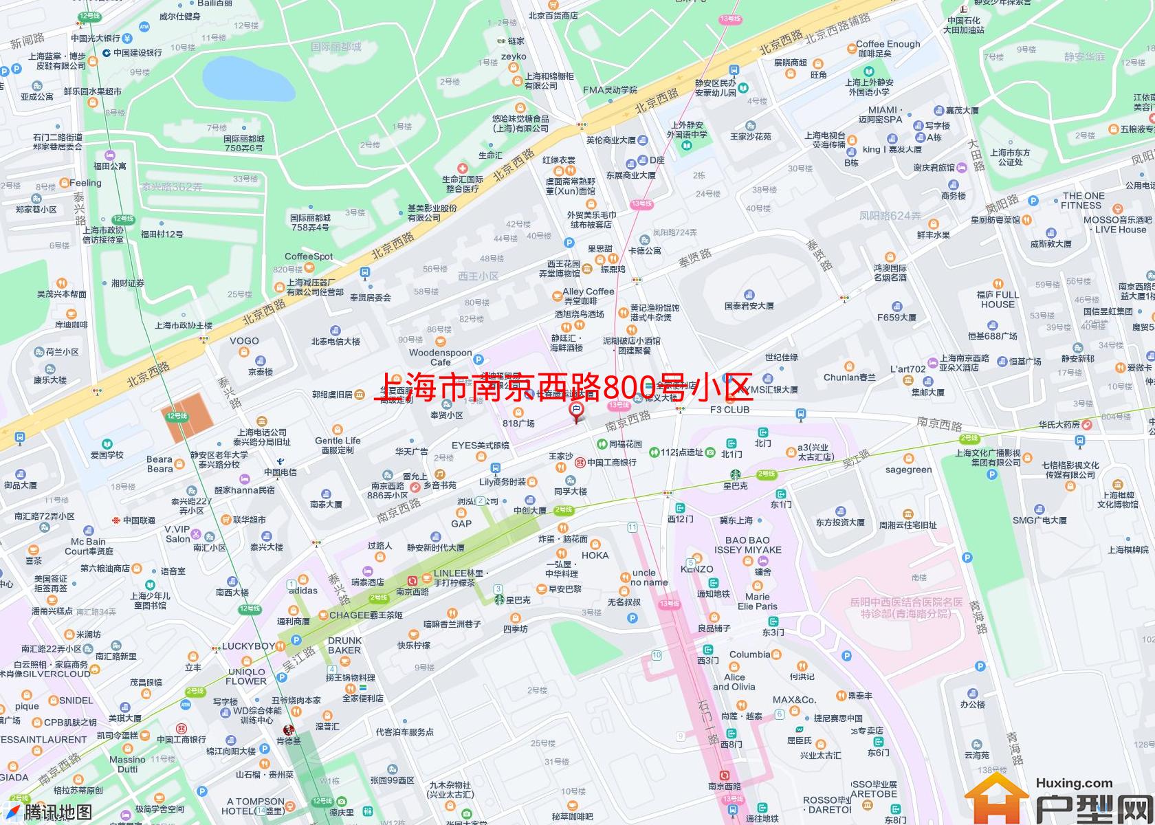 南京西路800号小区小区 - 户型网