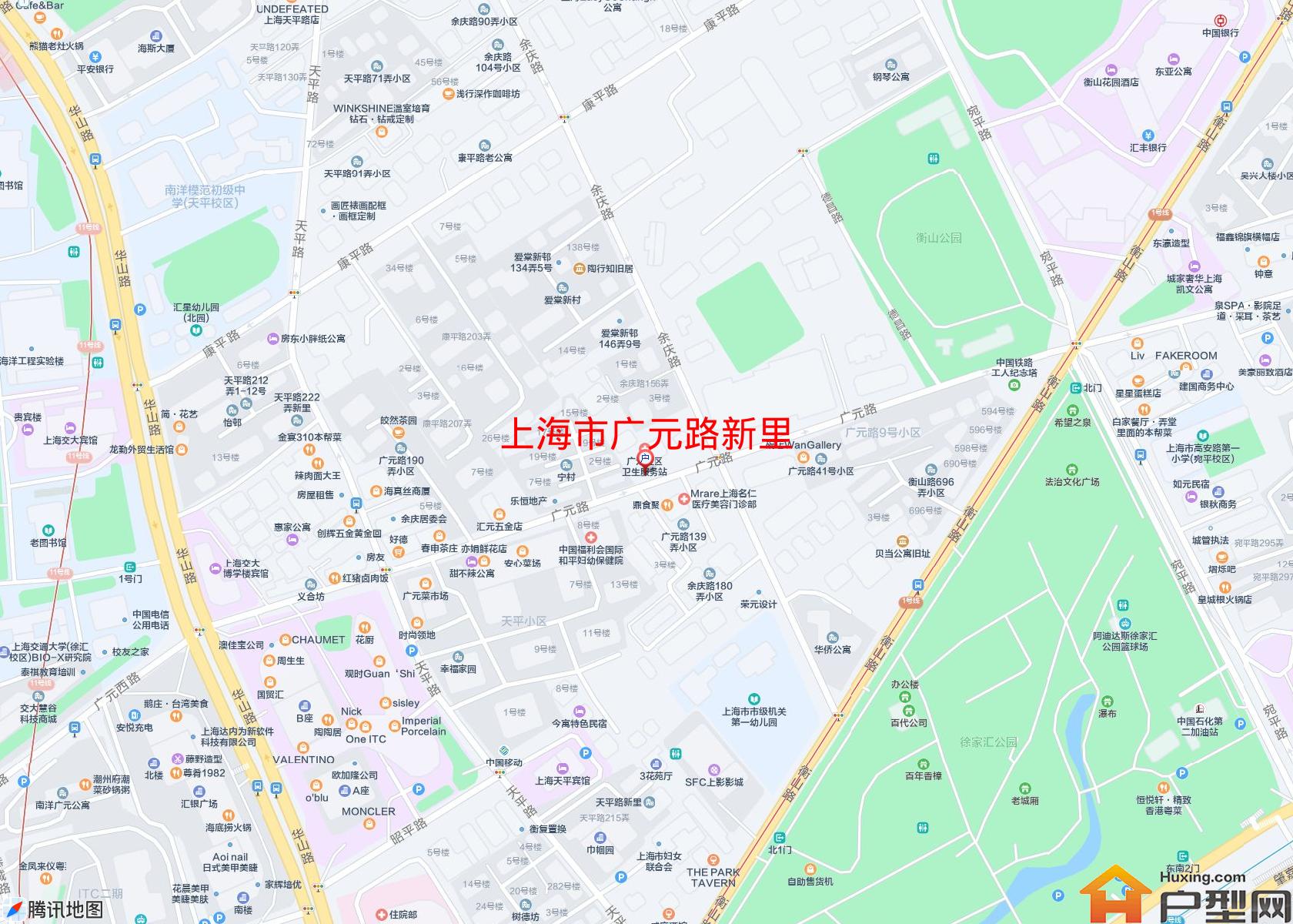 广元路新里小区 - 户型网