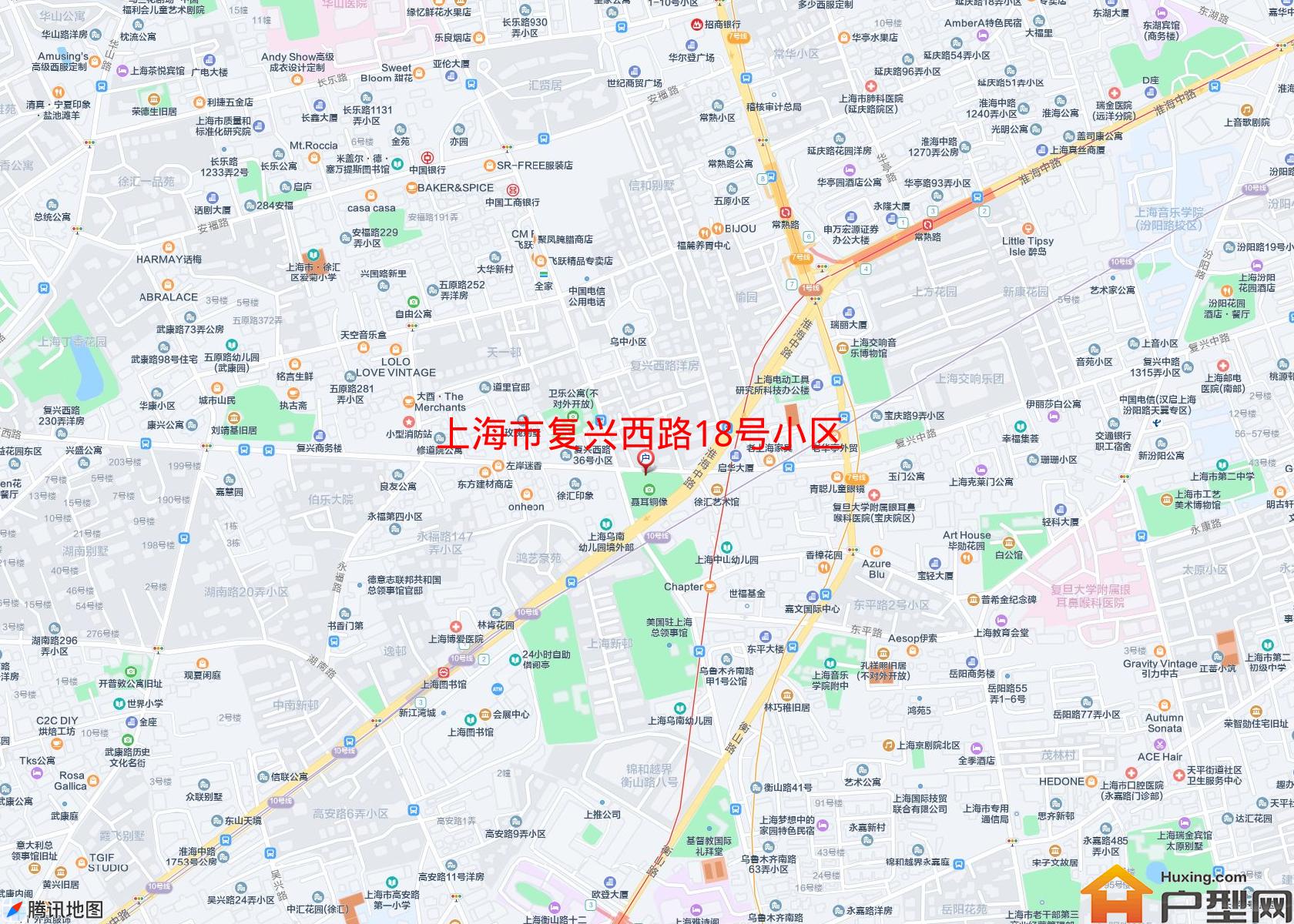 复兴西路18号小区小区 - 户型网