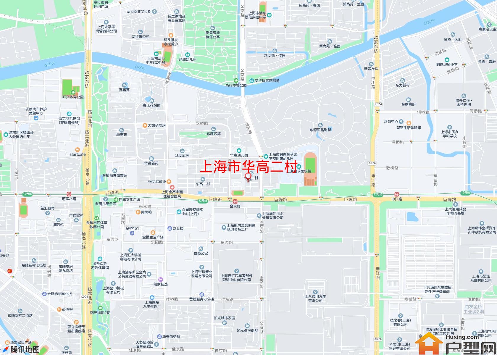 华高二村小区 - 户型网