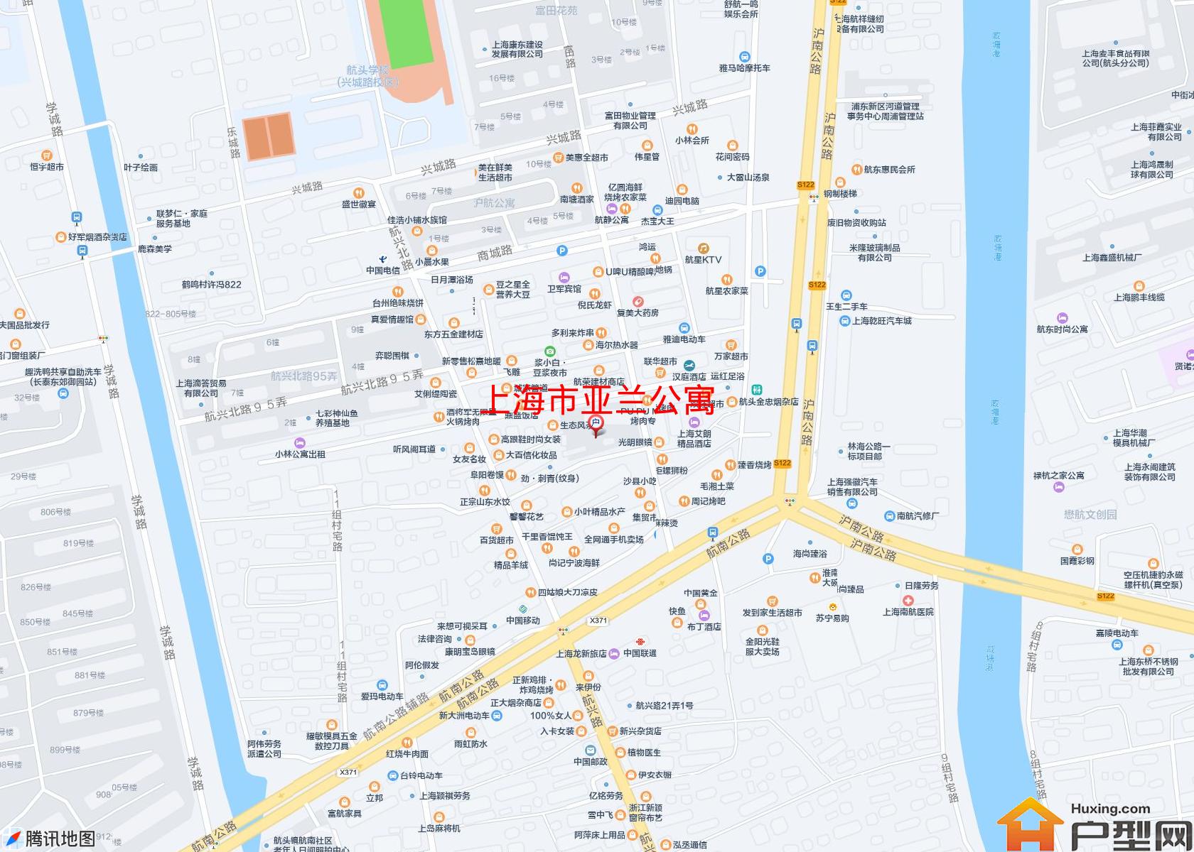 亚兰公寓小区 - 户型网