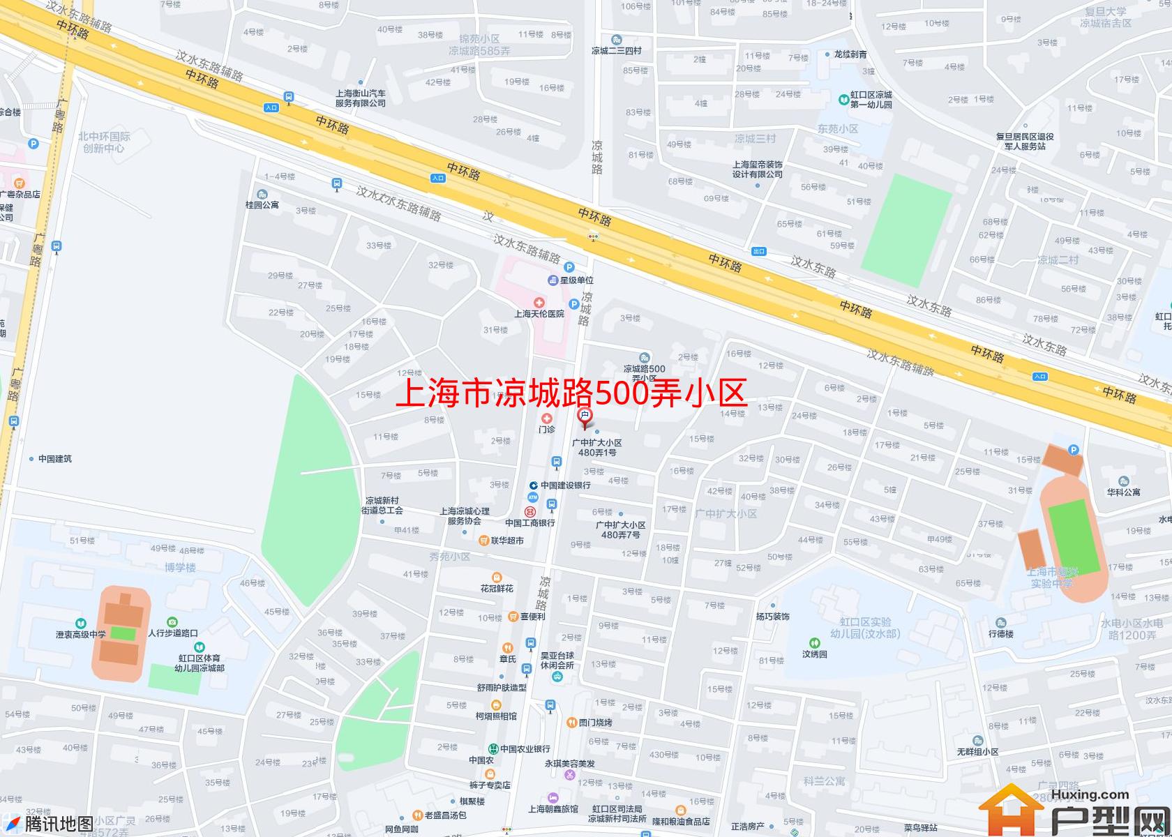 凉城路500弄小区小区 - 户型网