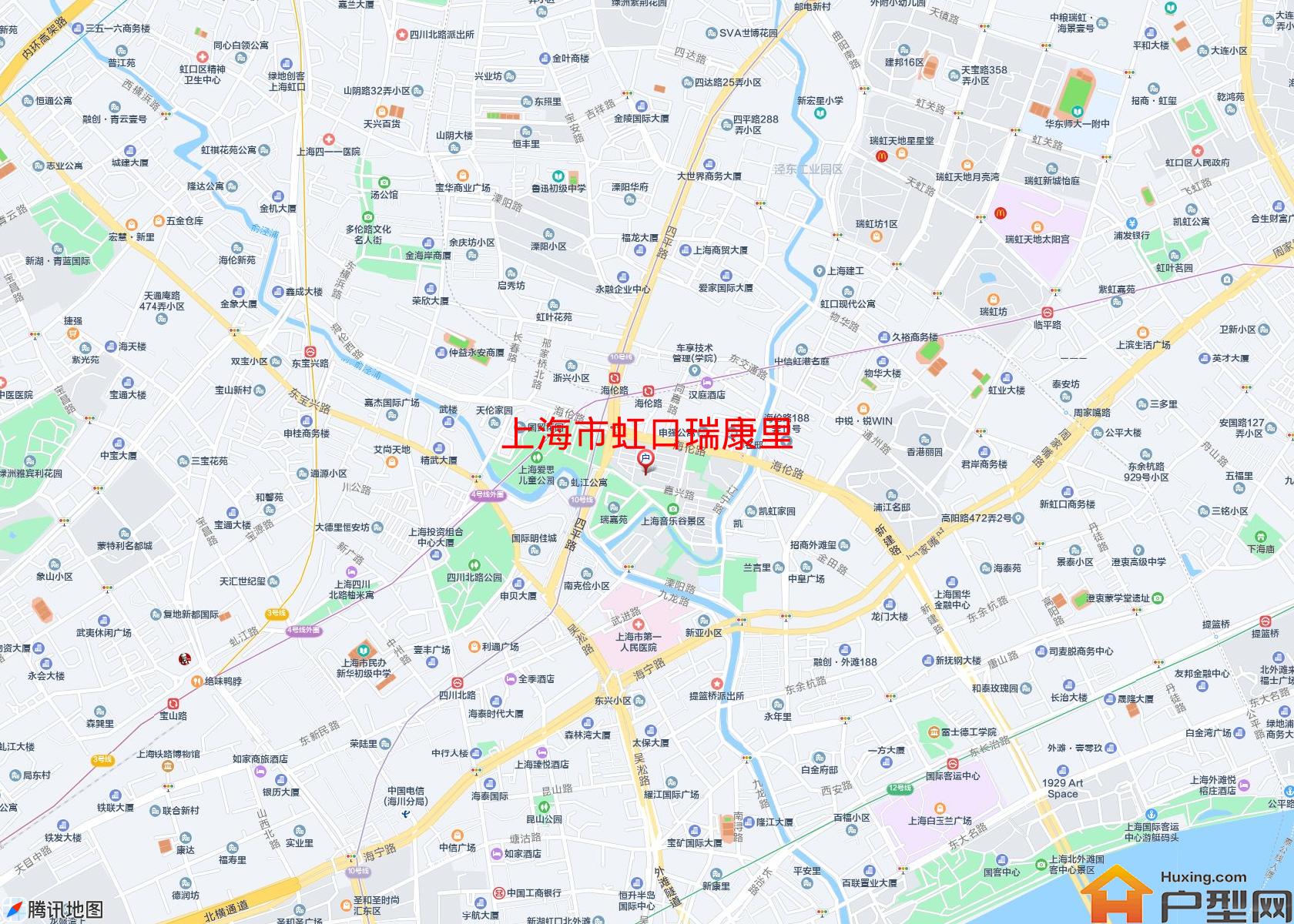 虹口瑞康里小区 - 户型网
