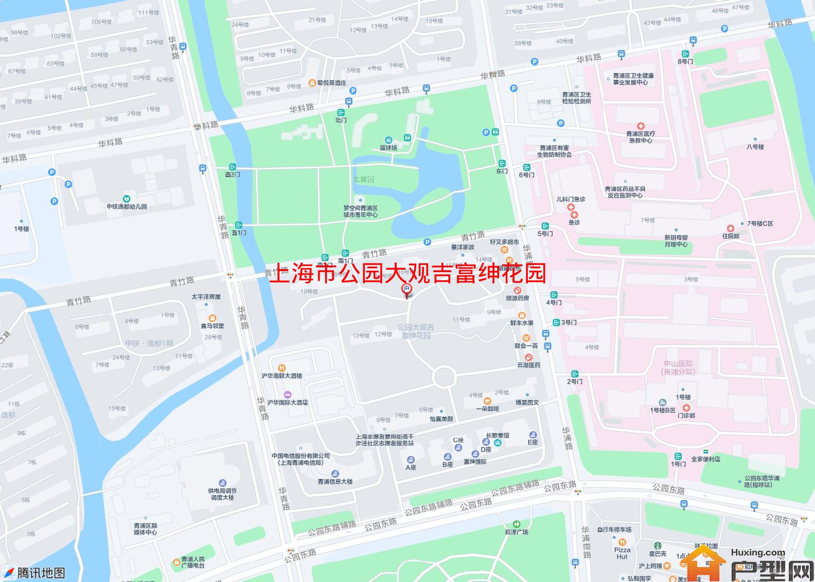 公园大观吉富绅花园小区 - 户型网