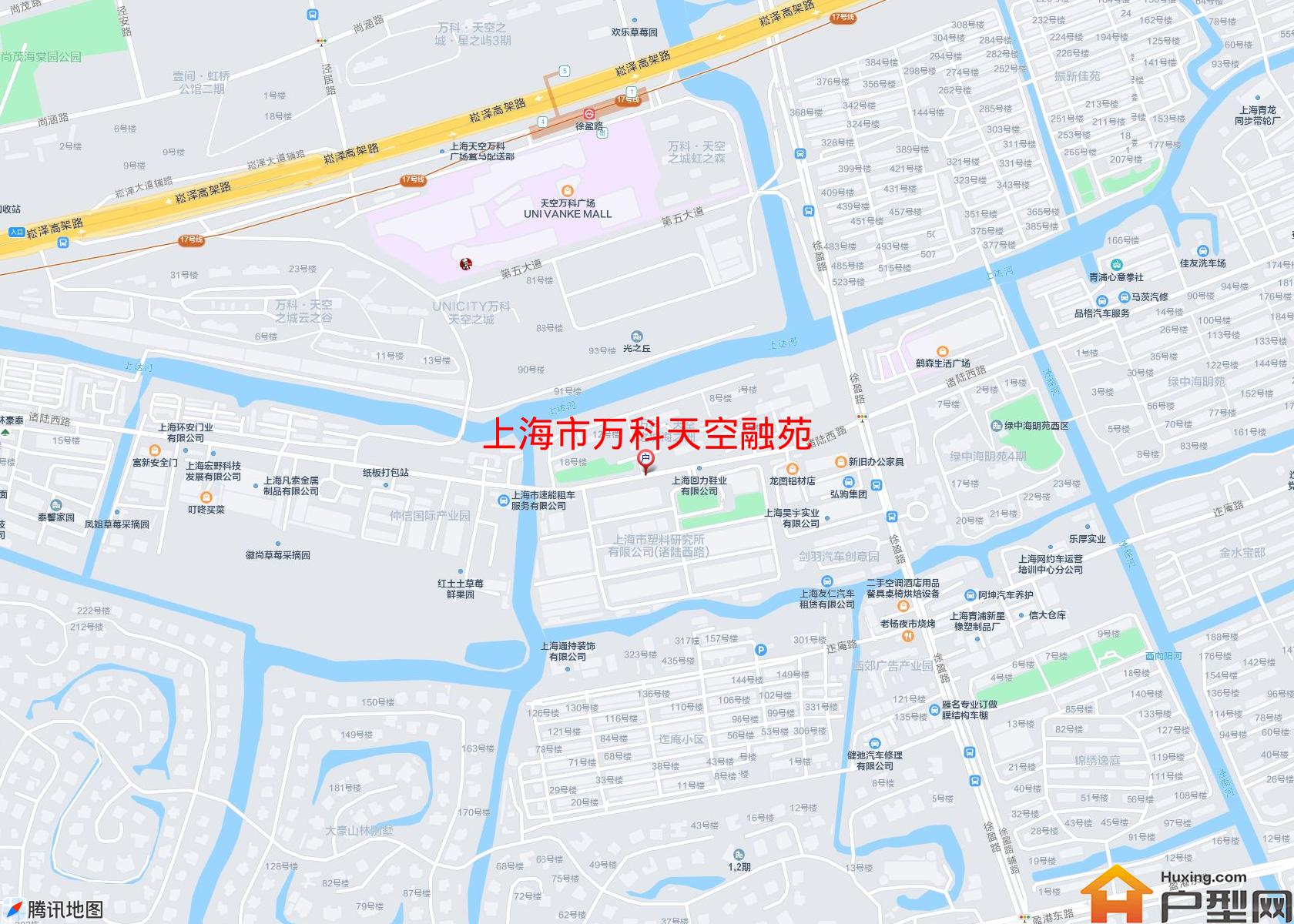 万科天空融苑小区 - 户型网