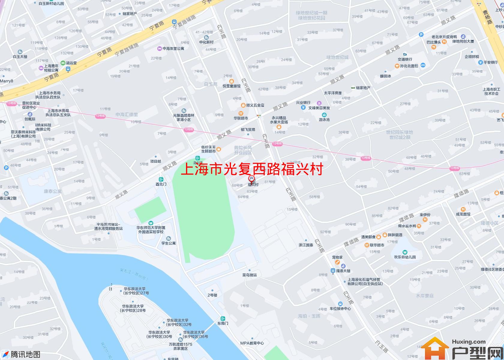 光复西路福兴村小区 - 户型网 光复西路福兴村小区 - 户型网