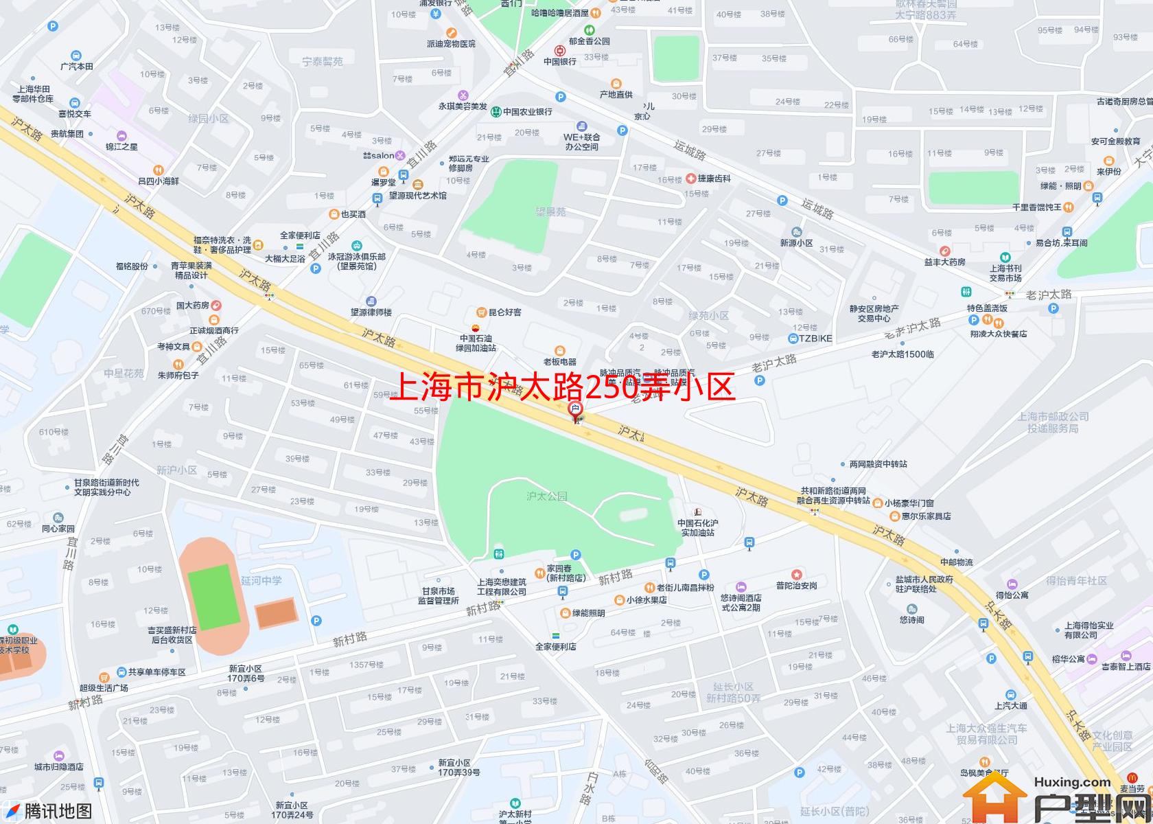 沪太路250弄小区小区 - 户型网