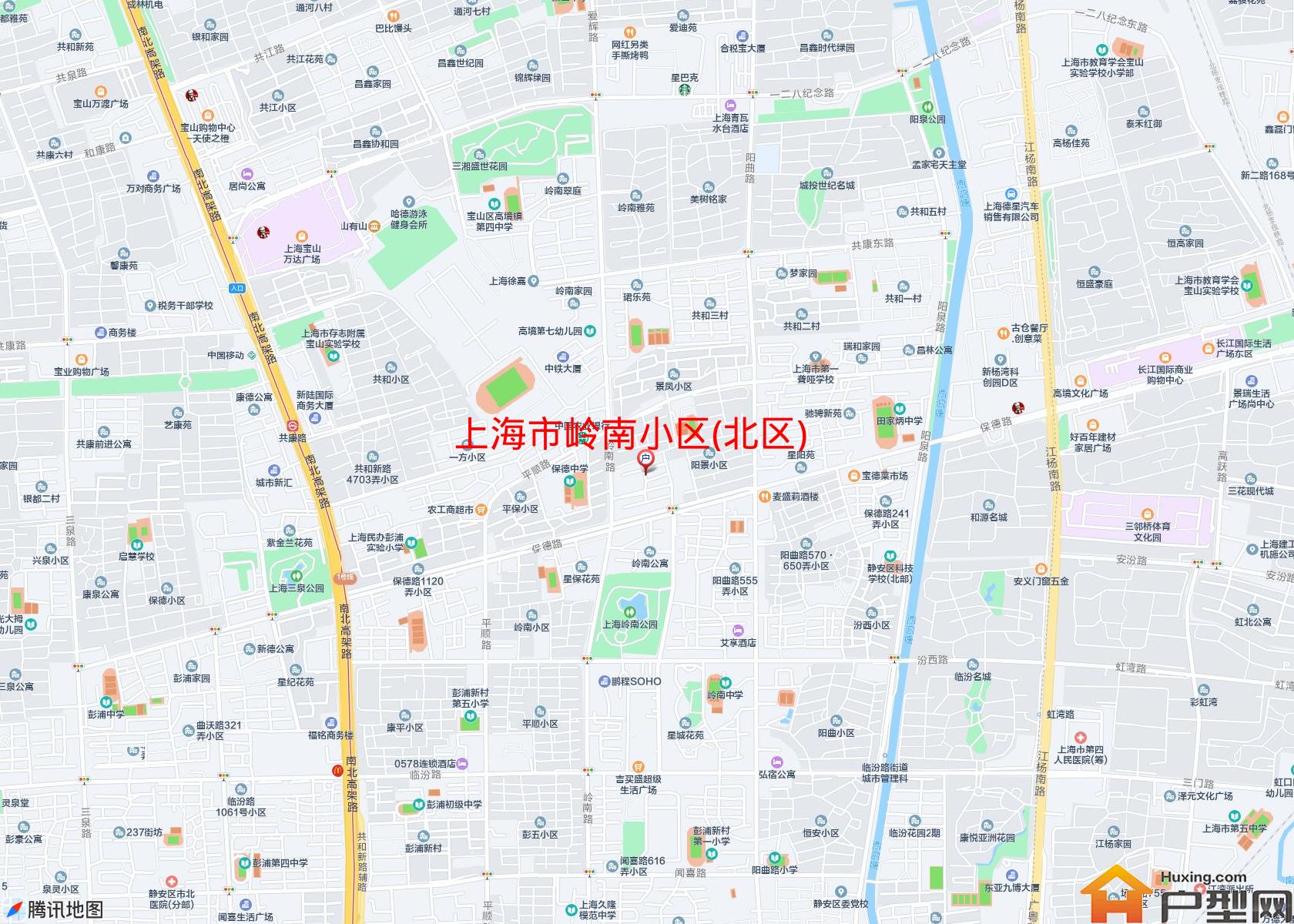 岭南小区(北区)小区 - 户型网