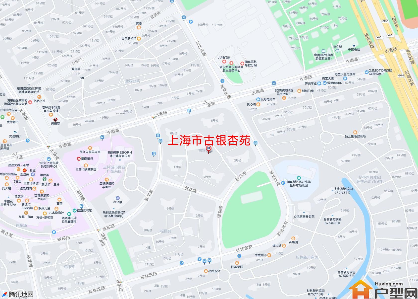 古银杏苑小区 - 户型网