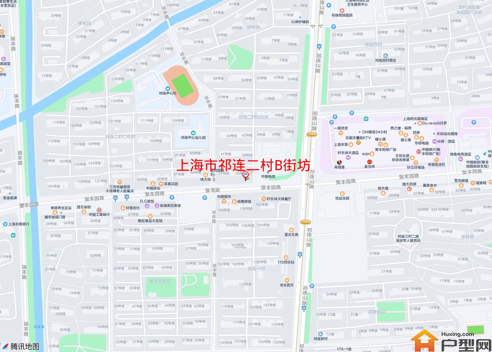 祁连二村B街坊小区 - 户型网