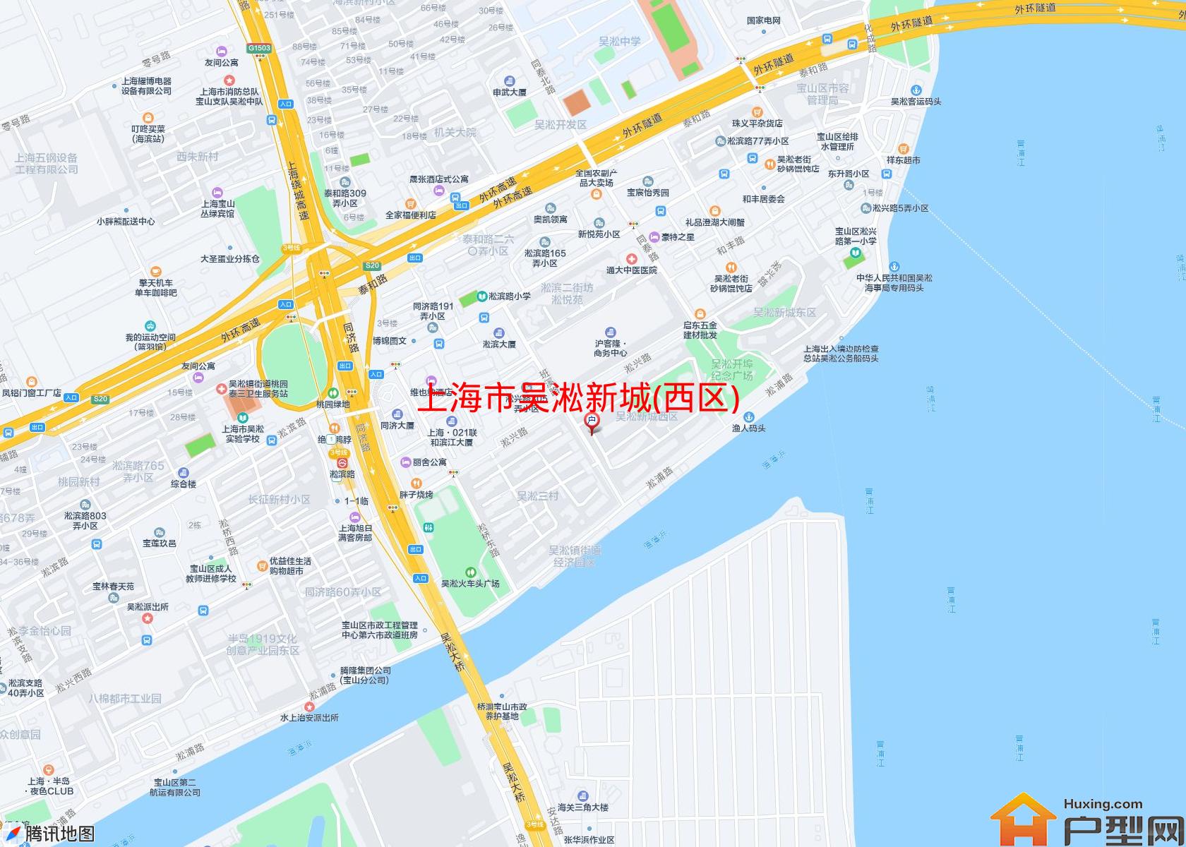 吴淞新城(西区)小区 - 户型网