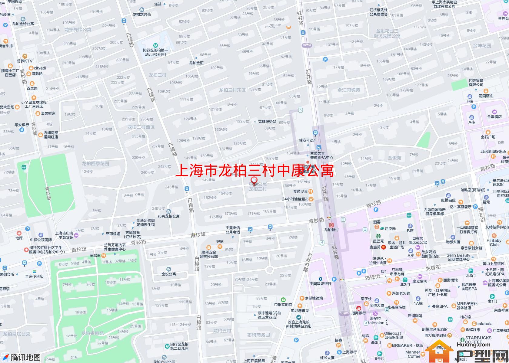 龙柏三村中康公寓小区 - 户型网