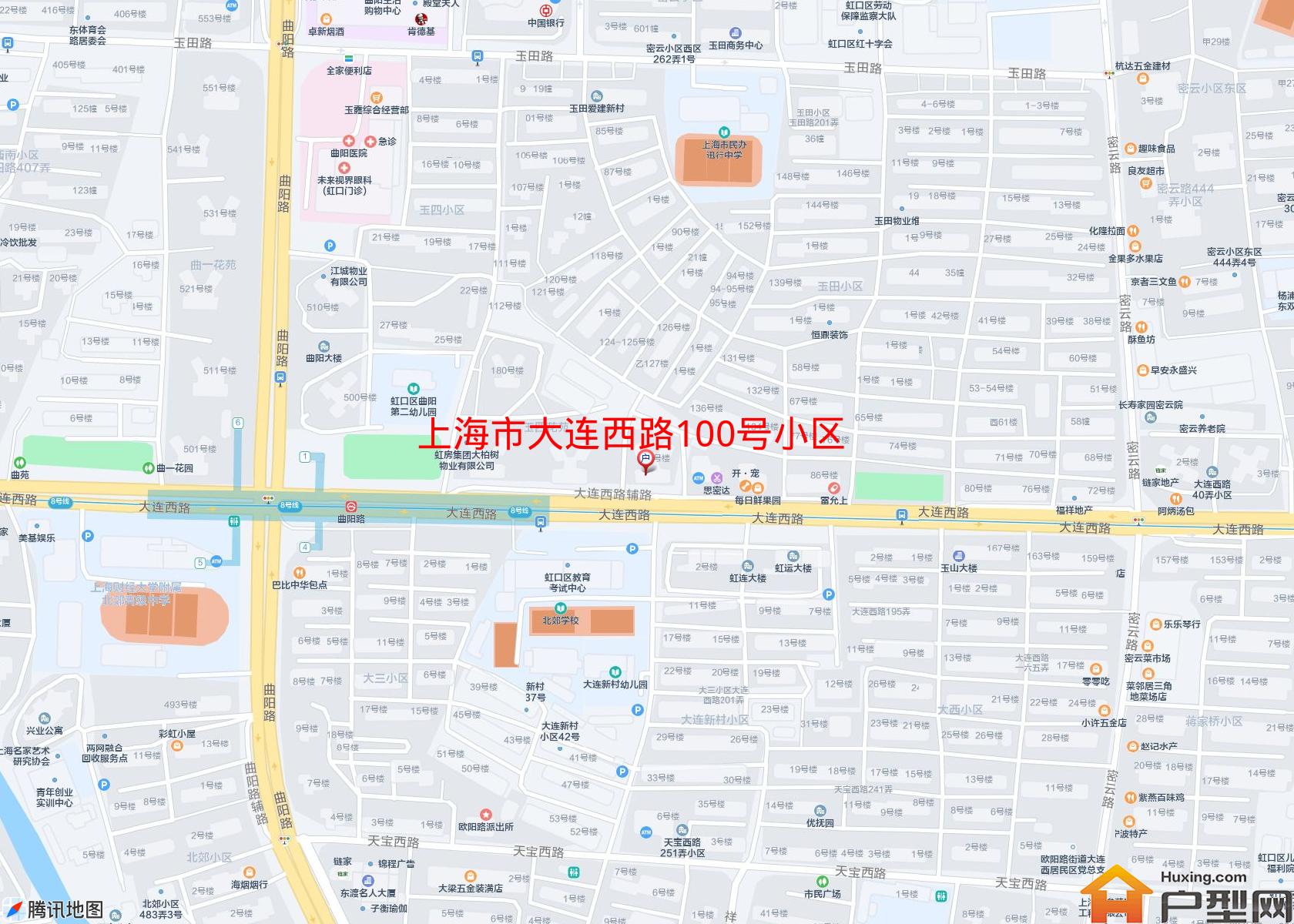 大连西路100号小区小区 - 户型网