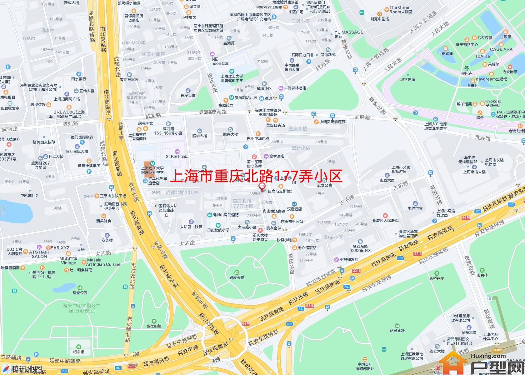 重庆北路177弄小区小区 - 户型网