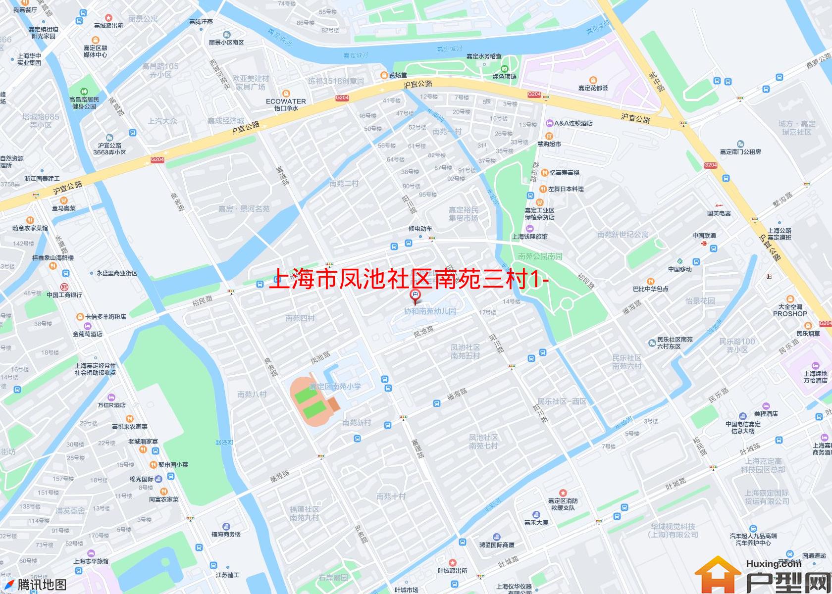 凤池社区南苑三村1-34号小区 - 户型网