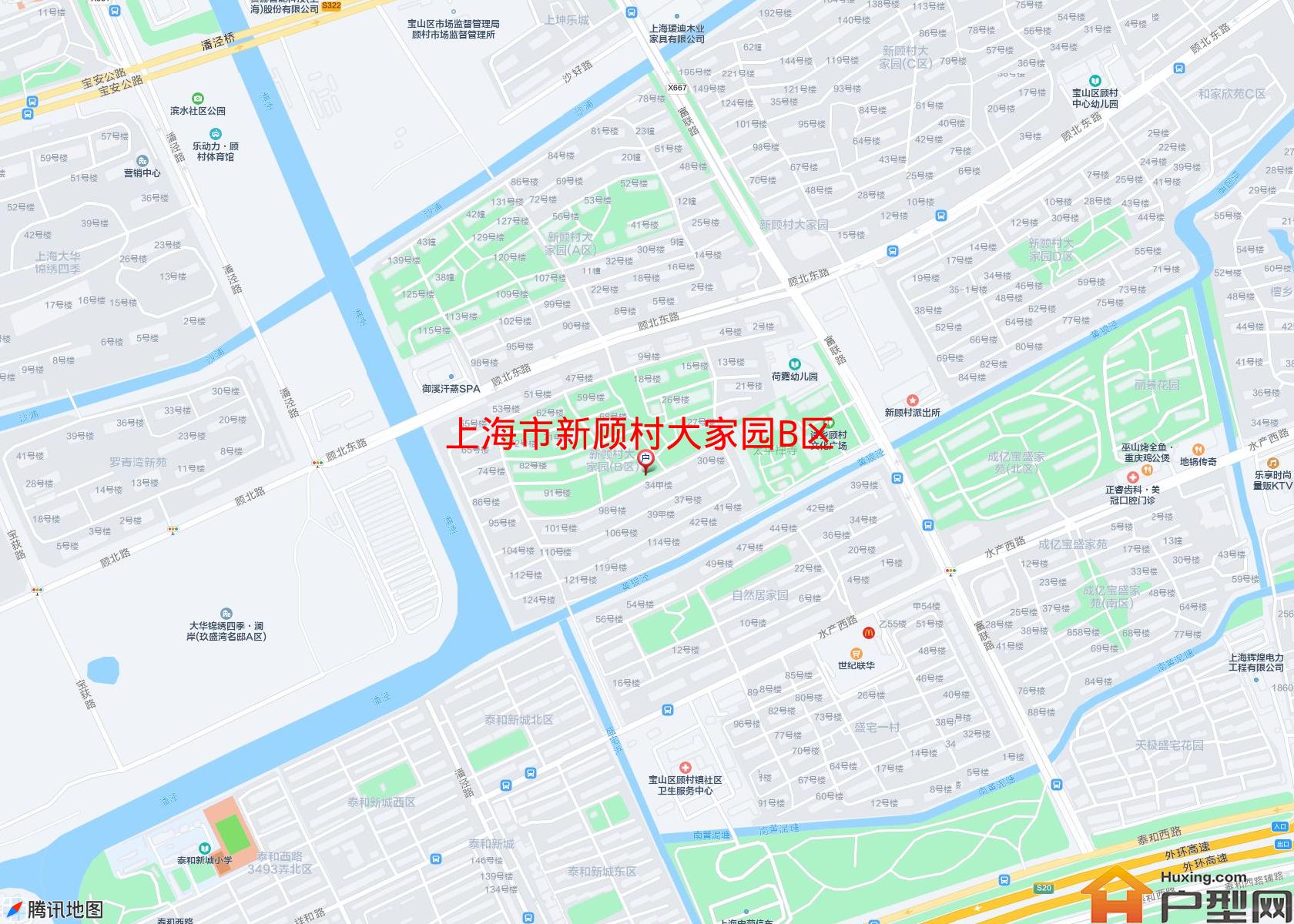 新顾村大家园B区小区 - 户型网