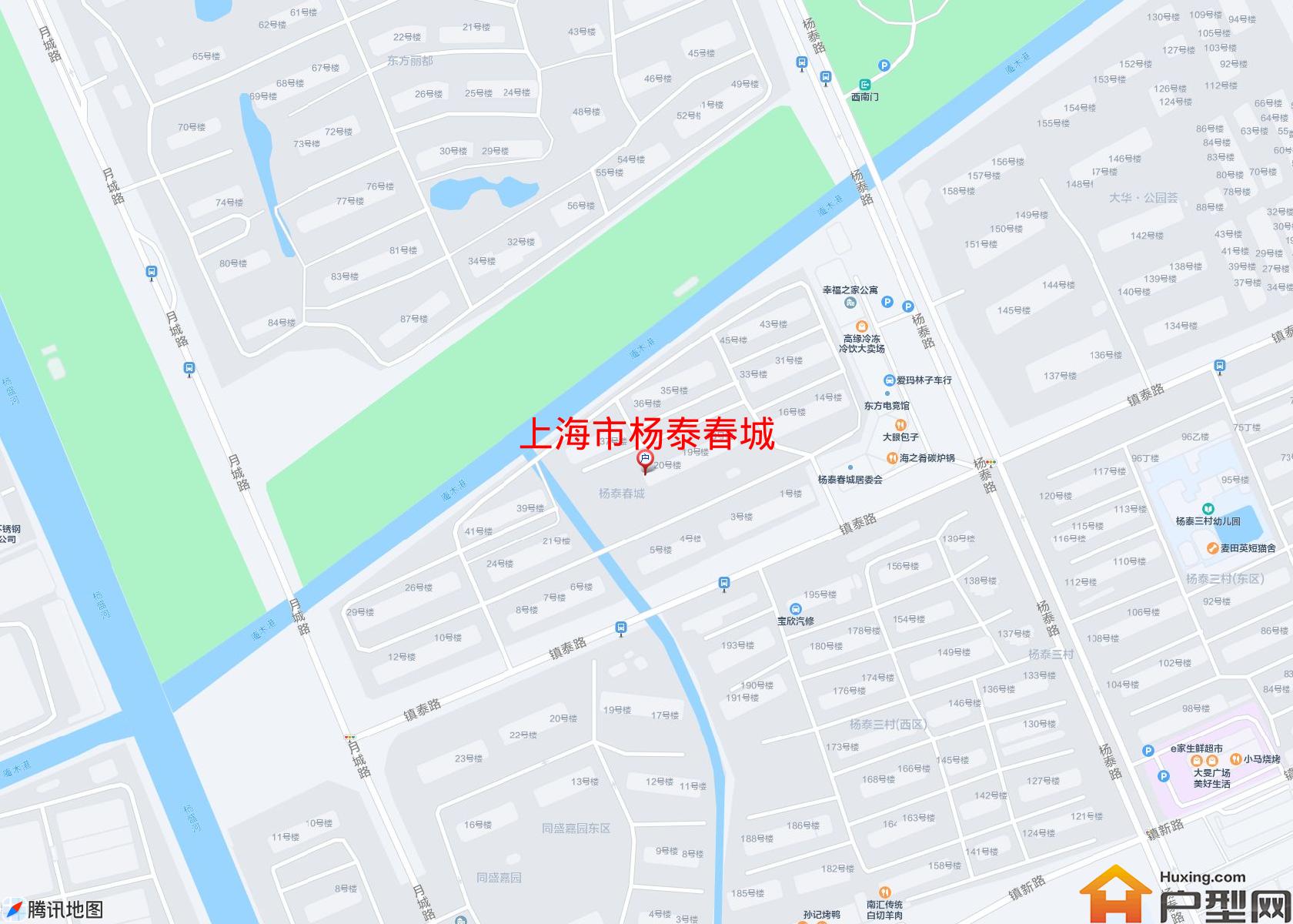 杨泰春城小区 - 户型网 杨泰春城小区 - 户型网
