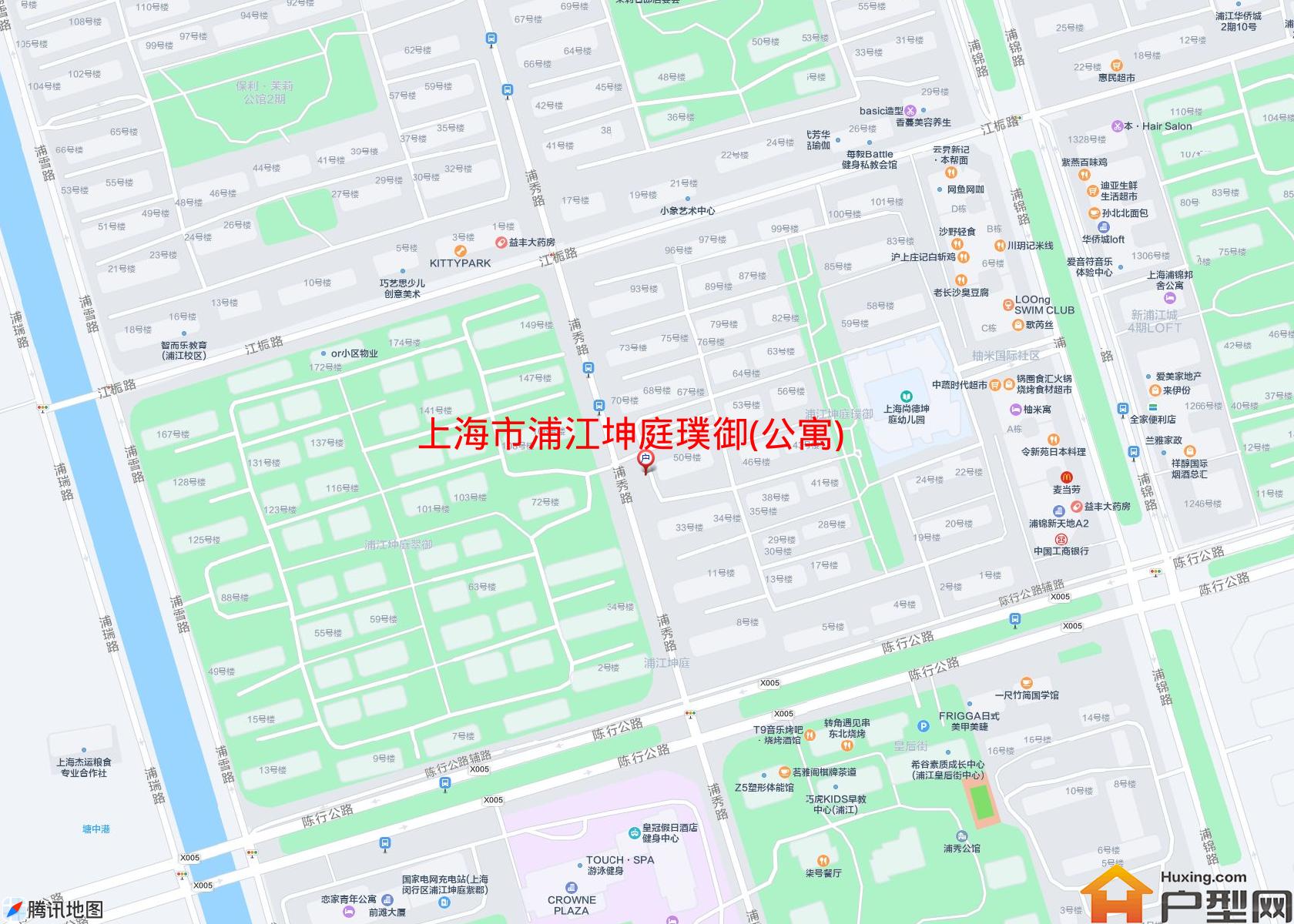 浦江坤庭璞御(公寓)小区 - 户型网