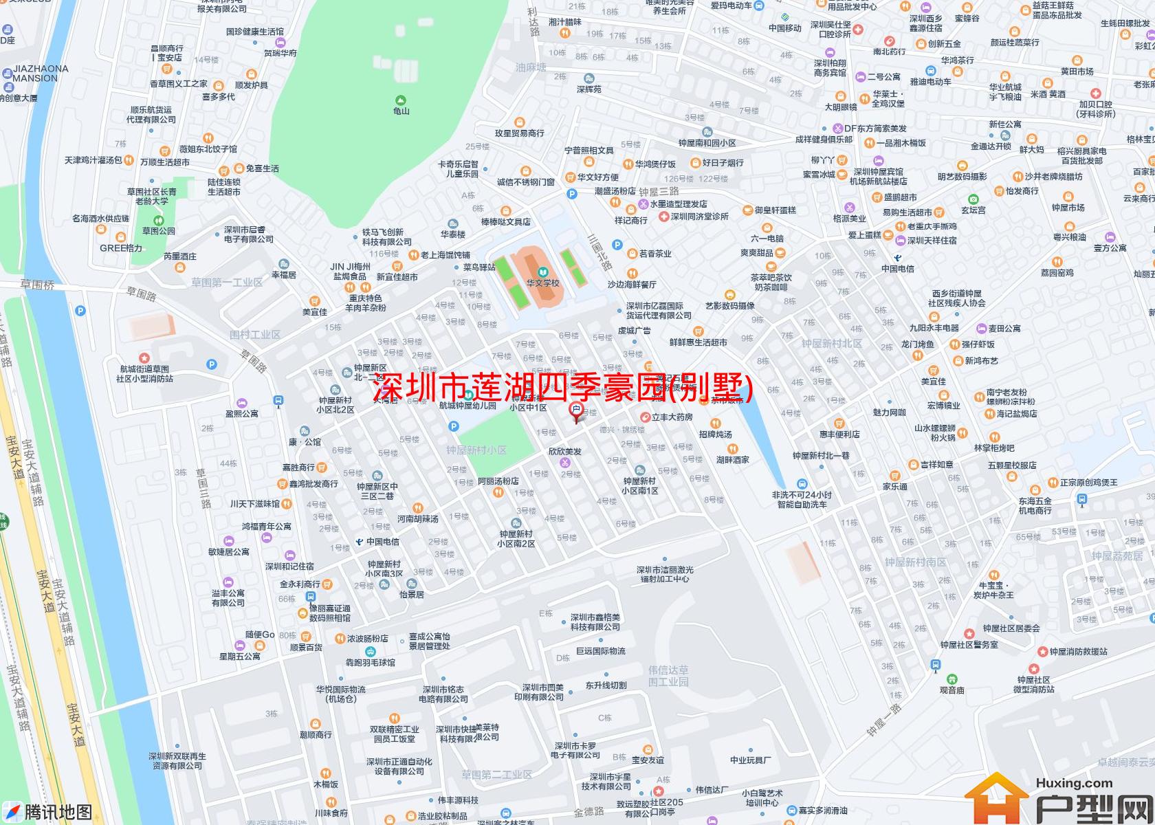 莲湖四季豪园(别墅)小区 - 户型网