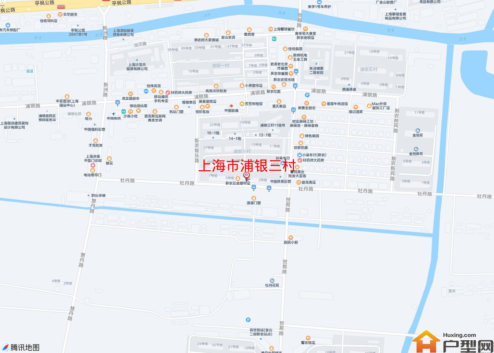 浦银三村小区 - 户型网