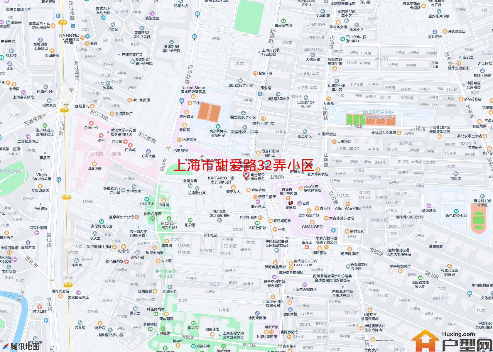 甜爱路32弄小区小区 - 户型网