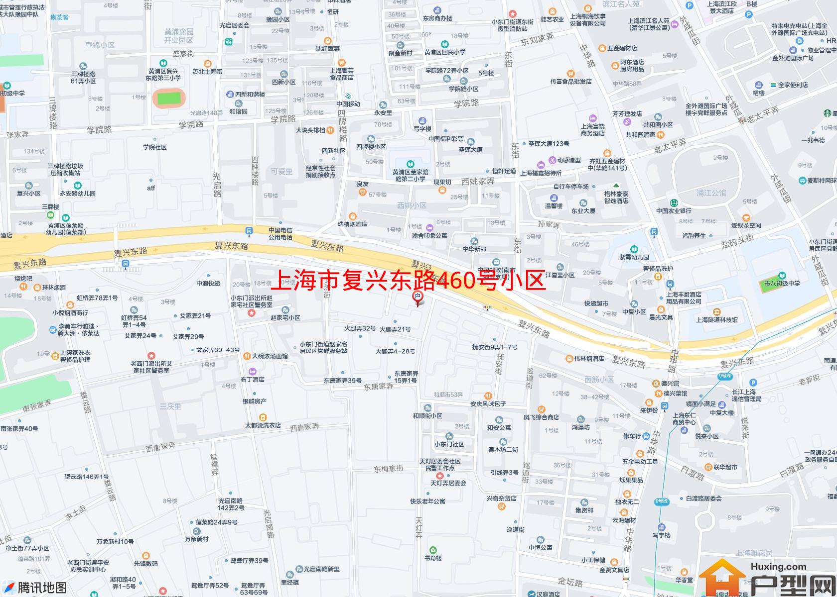 复兴东路460号小区小区 - 户型网