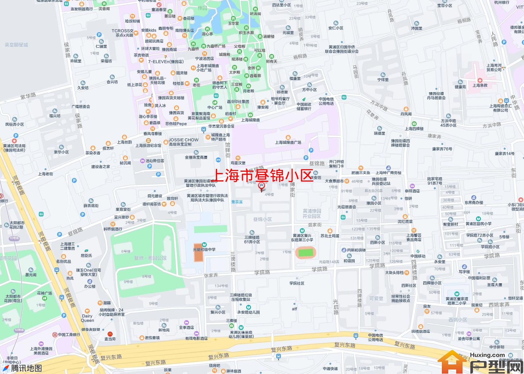 昼锦小区小区 - 户型网