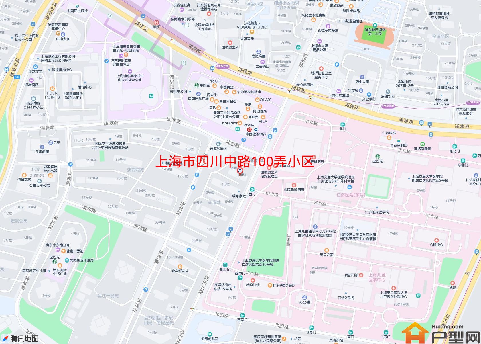四川中路100弄小区小区 - 户型网