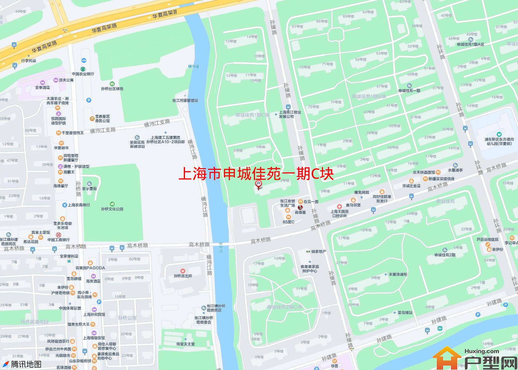 申城佳苑一期C块小区 - 户型网