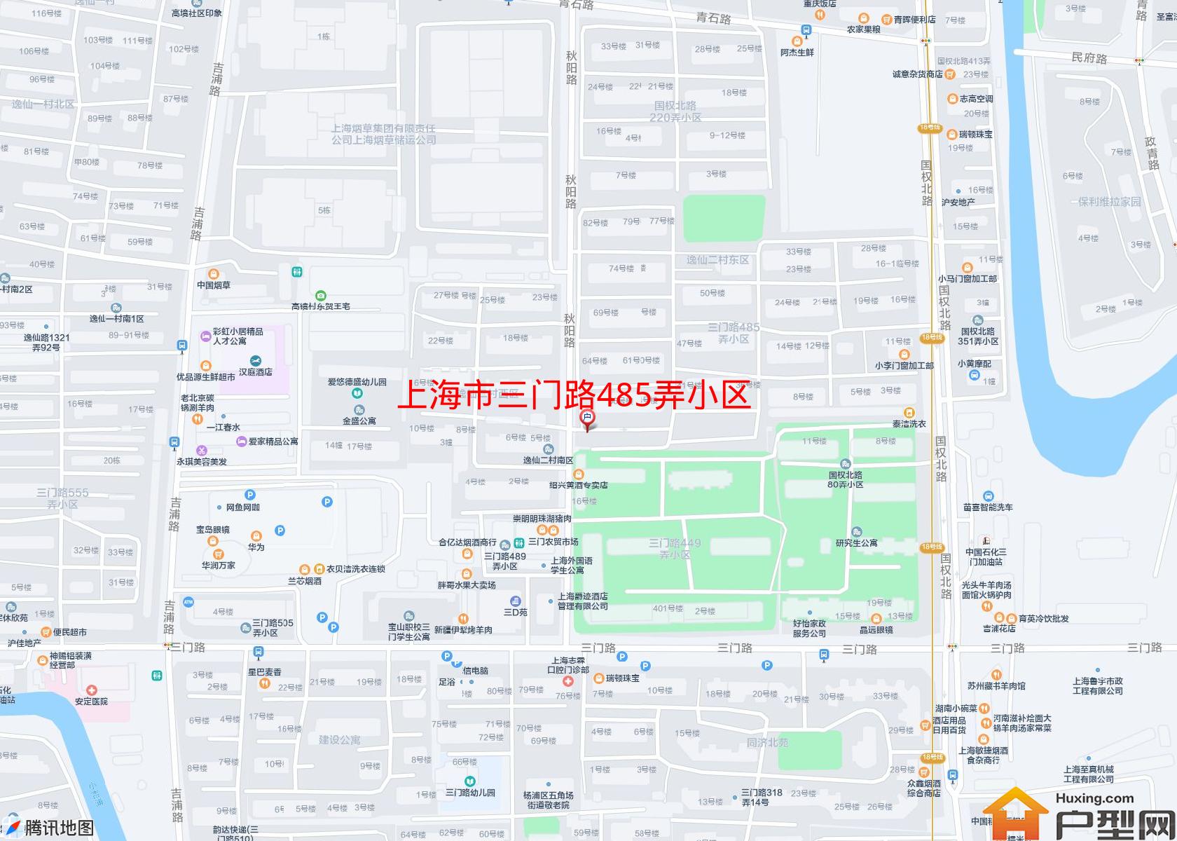 三门路485弄小区小区 - 户型网