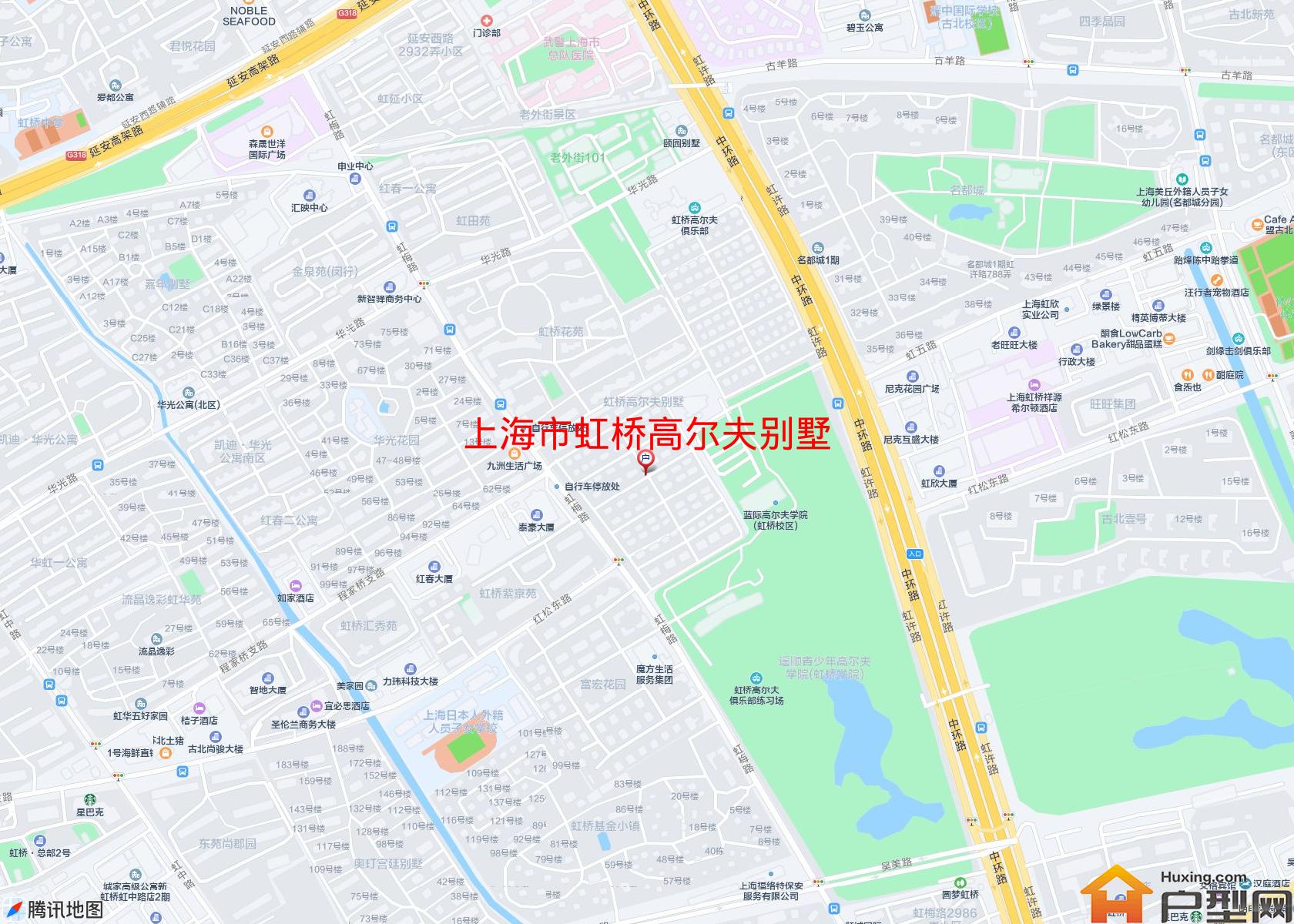 虹桥高尔夫别墅小区 - 户型网