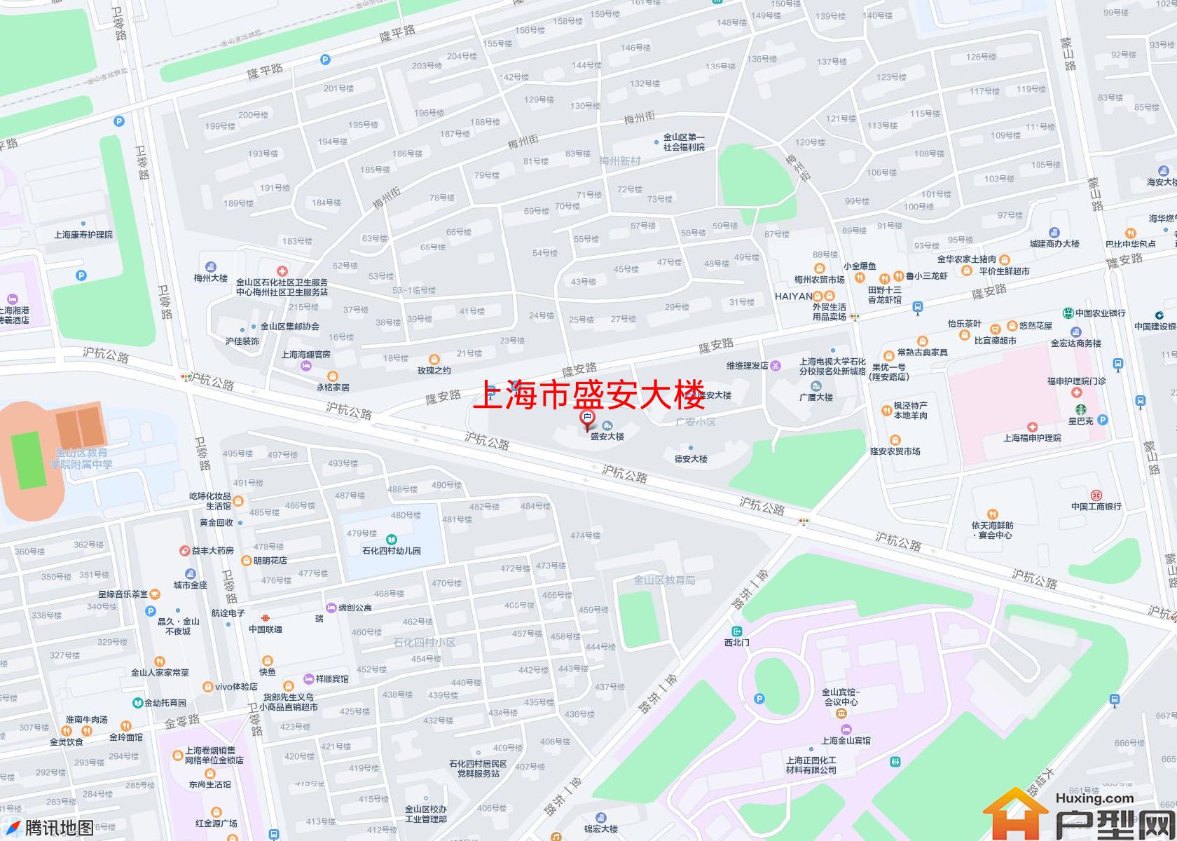 盛安大楼小区 - 户型网