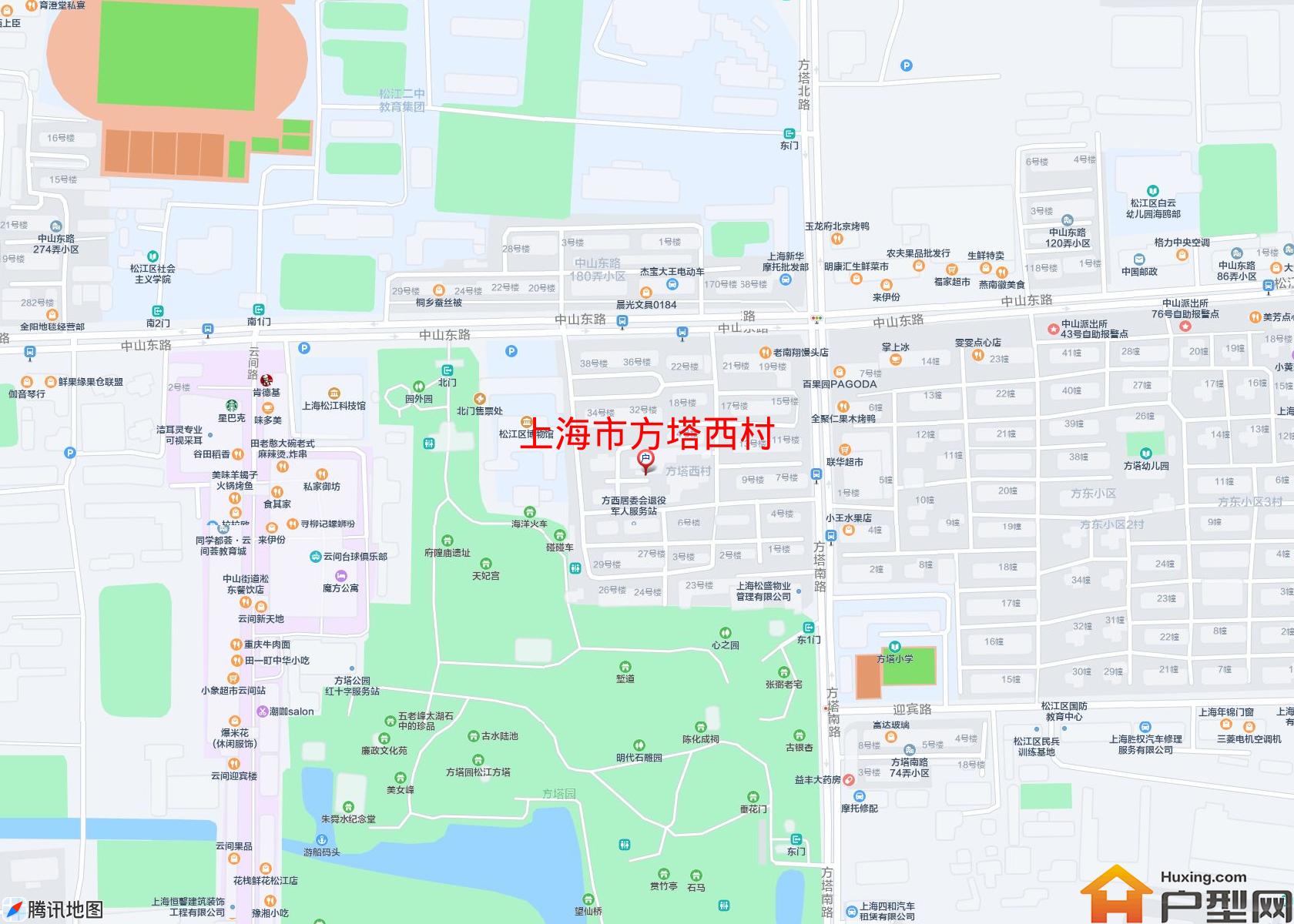 方塔西村小区 - 户型网