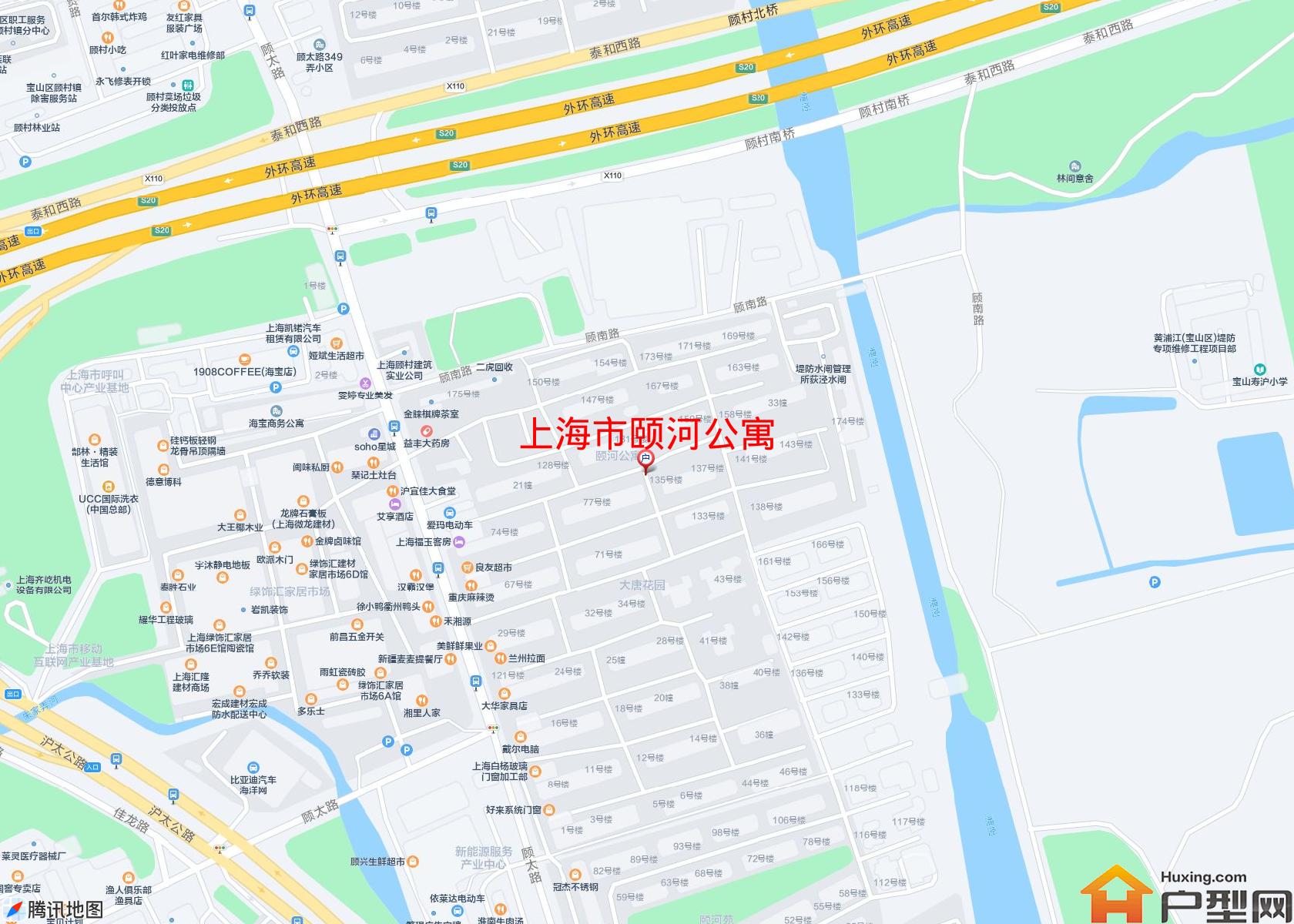 颐河公寓小区 - 户型网