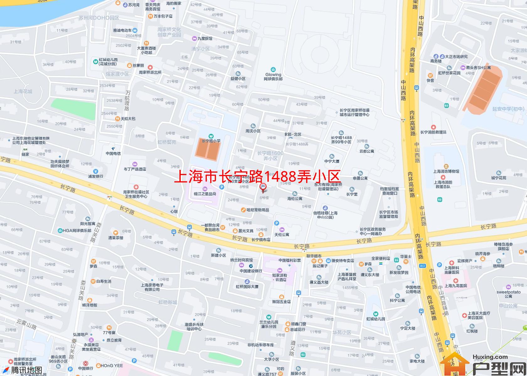 长宁路1488弄小区小区 - 户型网