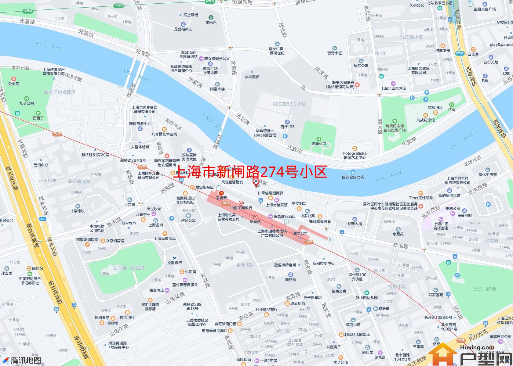 新闸路274号小区小区 - 户型网